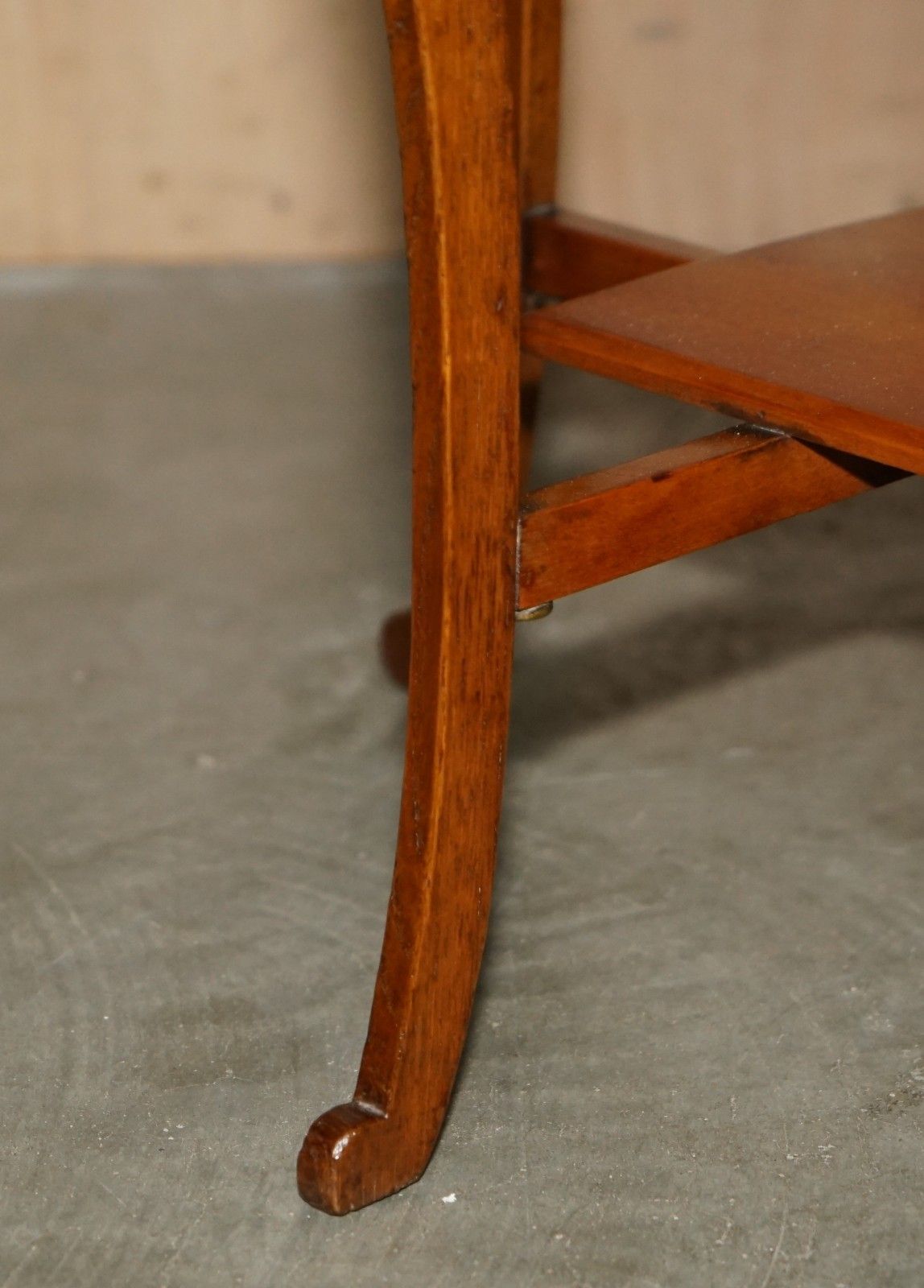 Furniture Pair Of Antique Victorian Parquetry Specimen Sample Wood Inlaid Side End Tables photo