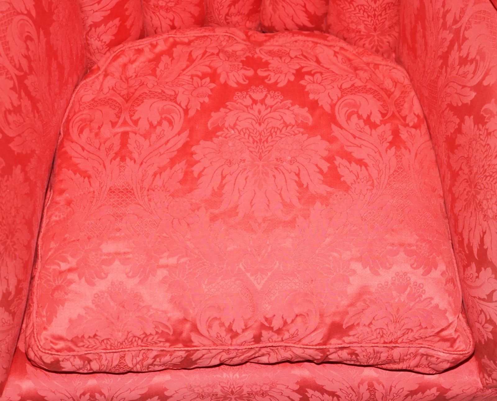 Antique Fluted Back Victorian Circa 1890 Porters Windback Barrel Armchair photo vinterior