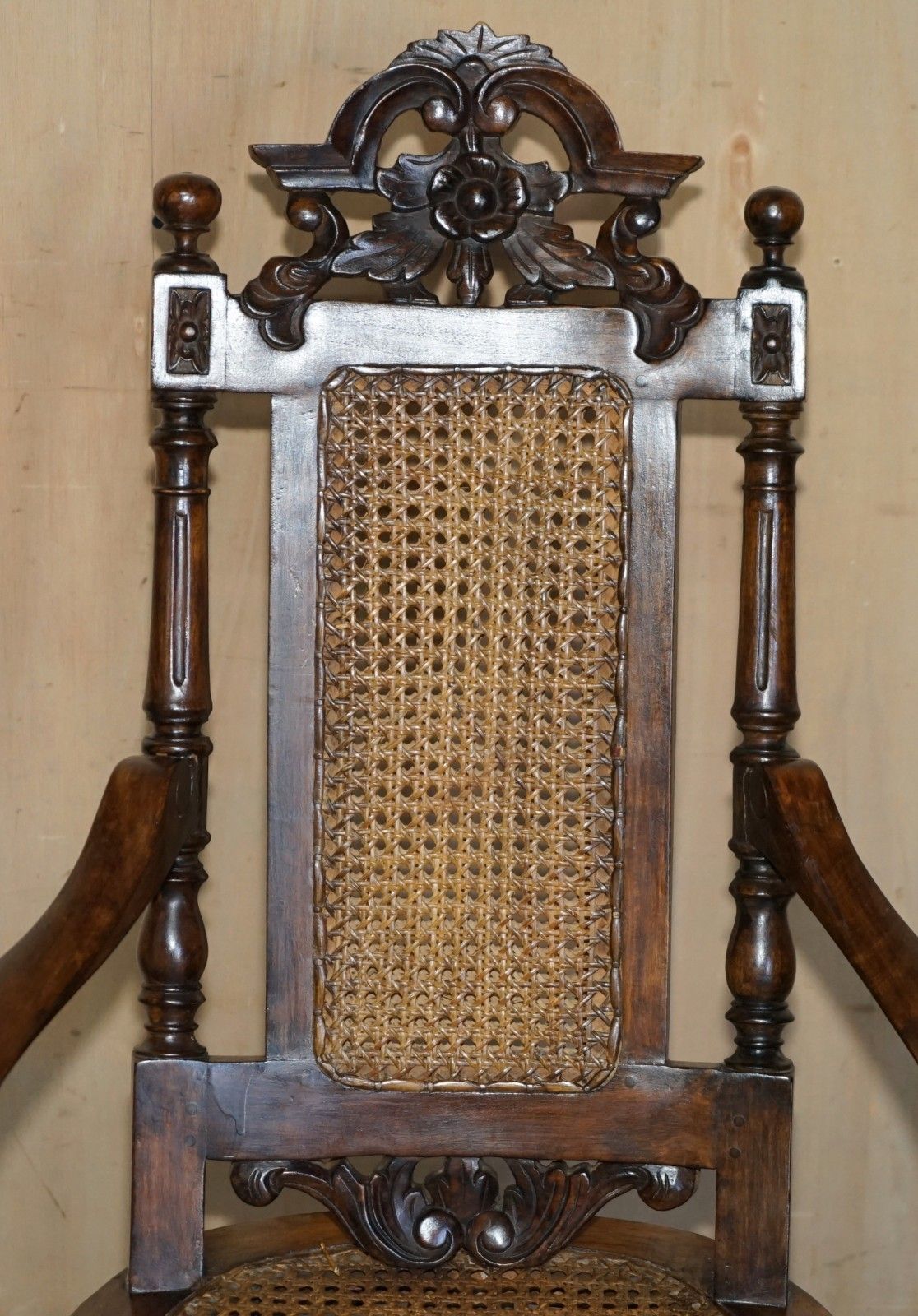 Unique Antique Victorian Height Adjustable Swivel Office Captains Bergere Chair photo vinterior