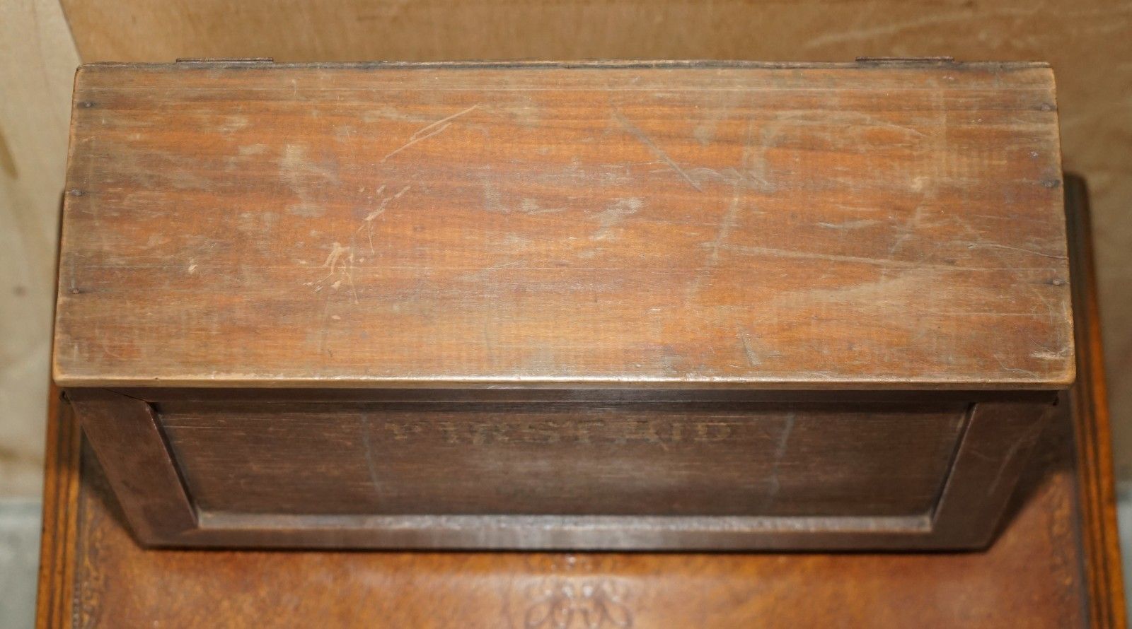 Antique Wwii Circa 1939 Boots First Aid Kit Box For Warehouses And Factories photo vinterior