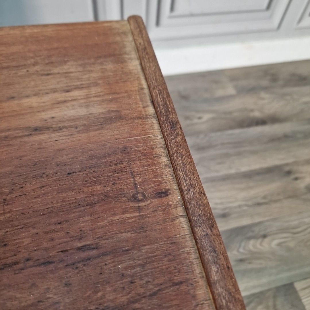 Vintage Nest Of Tables Mid Century Teak  Scandi Retro Side Nesting Tables Mcm photo vinterior