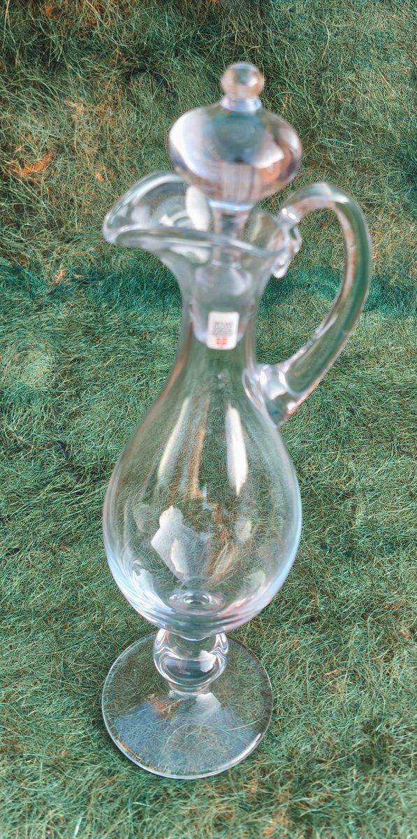 Charlotte Amalie Decanter By Per Lütken For Holmegaard Kastrup, 1970s