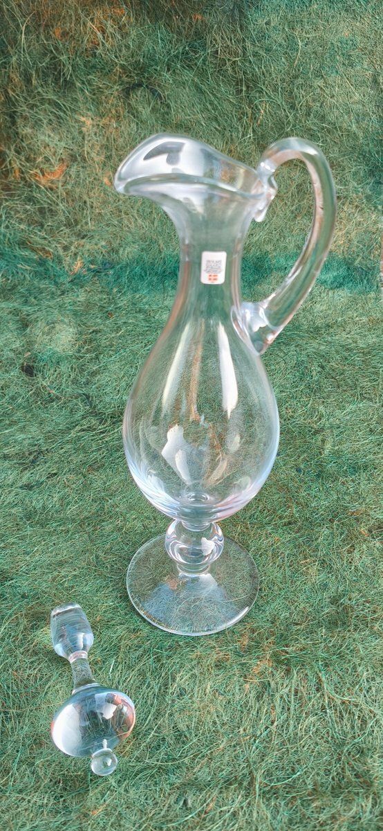 Charlotte Amalie Decanter By Per Lütken For Holmegaard Kastrup, 1970s photo Home Decor