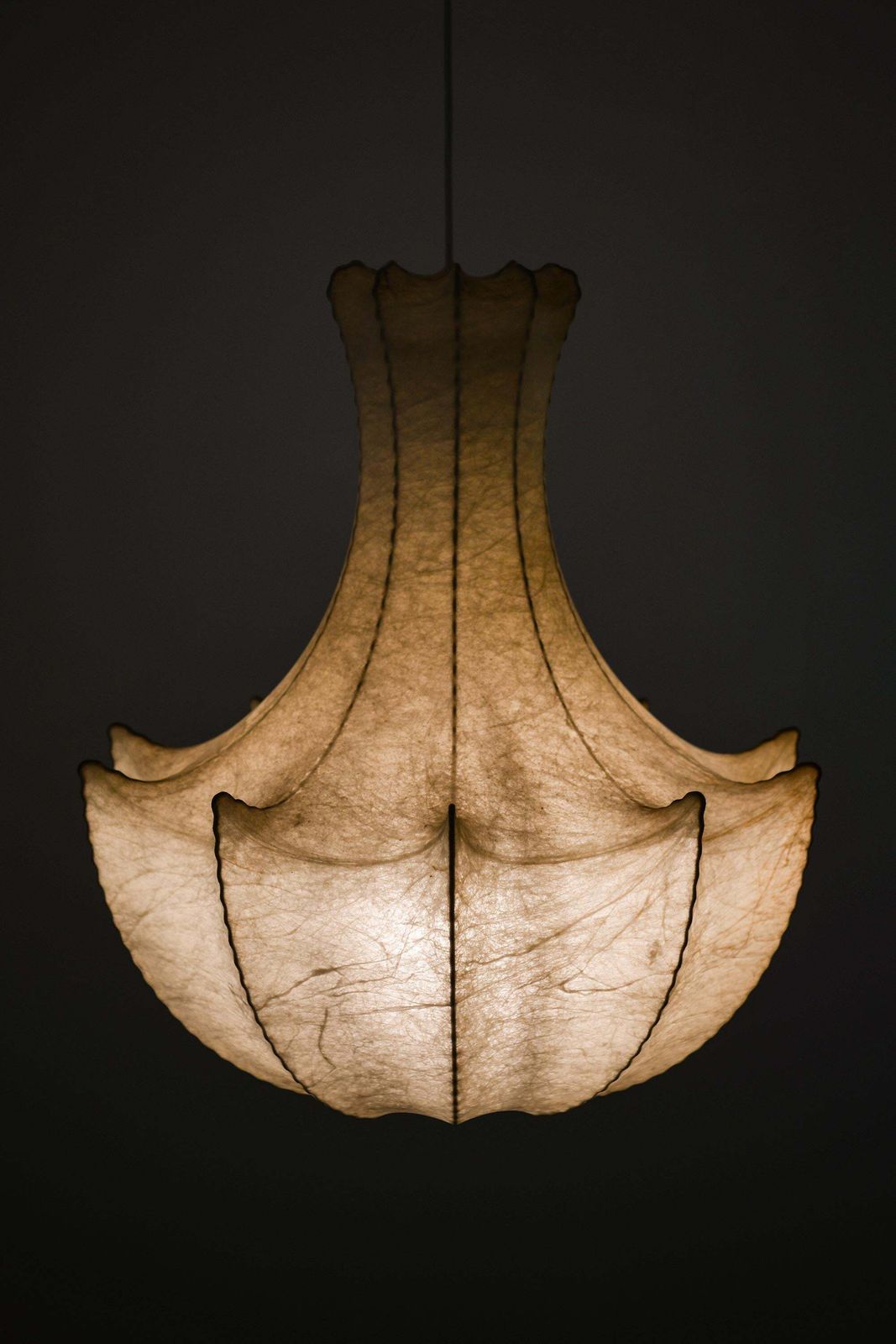 photo for sale Italian Ceiling Lamp In The Style Of Achille And Pier Giacomo Castiglioni, 1960s