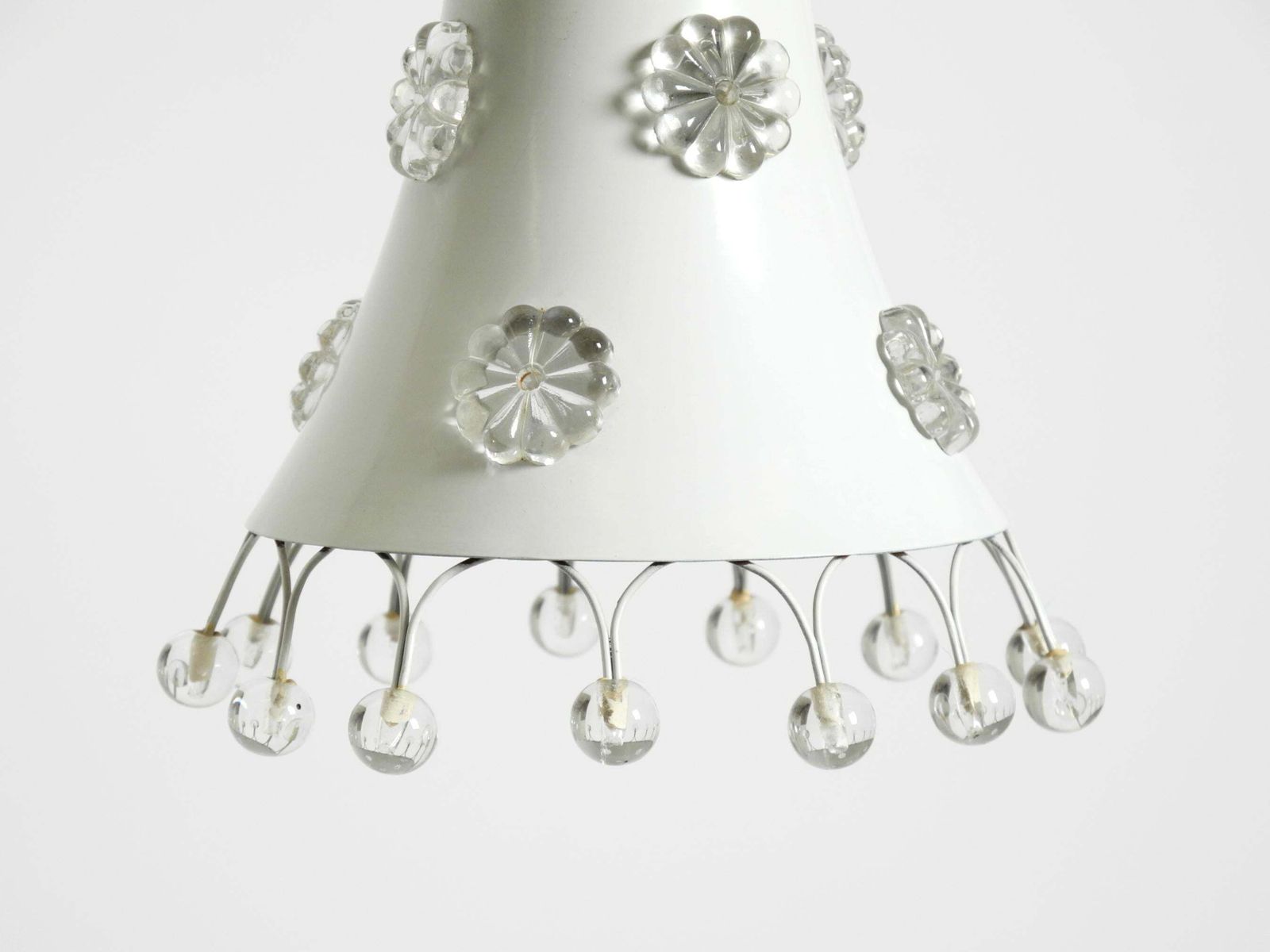 photo buy Beautiful Small Mid Century Pendant Lamp By Emil Stejnar In A Trumpet Shape