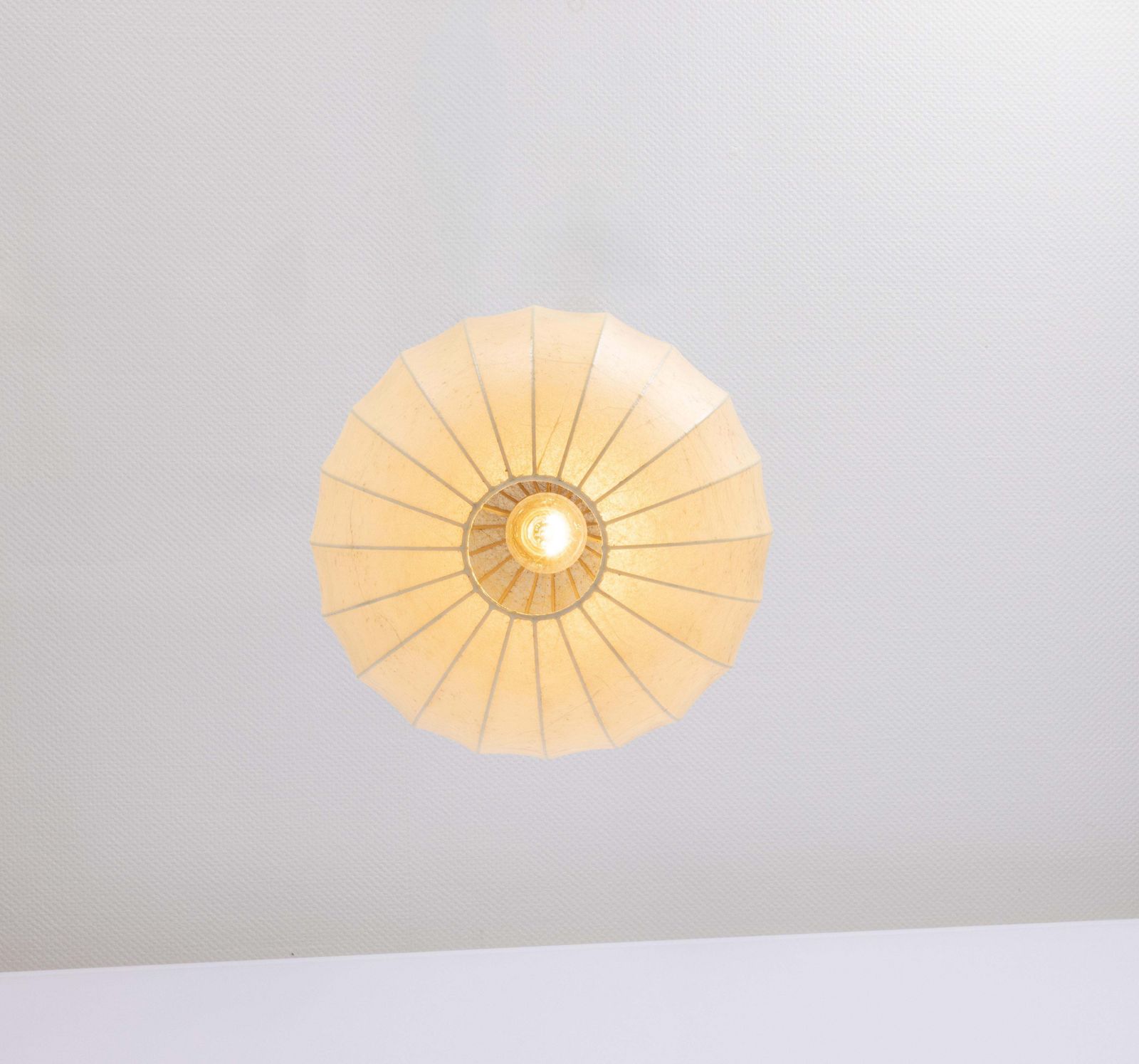 Mid Century German Cocoon Pendant Lamp From Goldkant Leuchten, 1960s photo 771.0