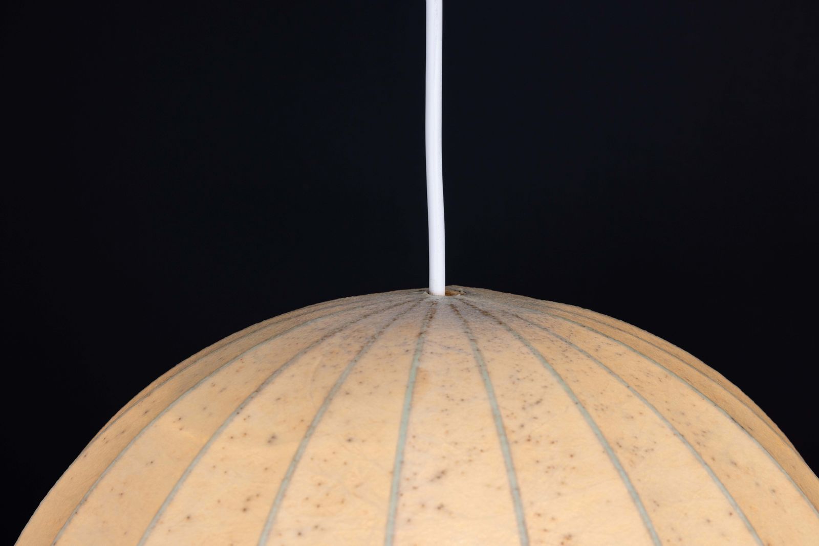 Mid Century German Cocoon Pendant Lamp From Goldkant Leuchten, 1960s photo vintage