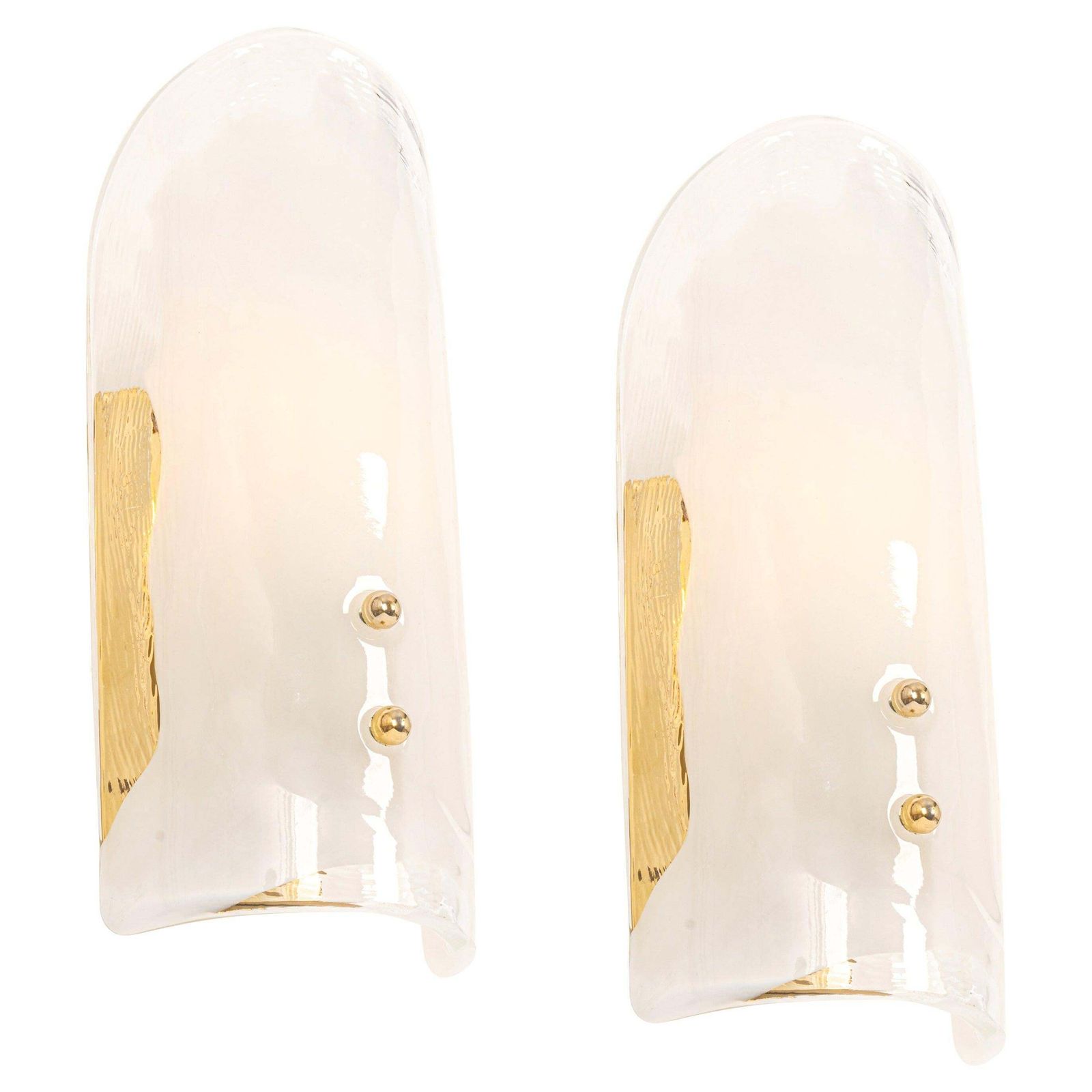 photo for sale 1 Of 3 Kalmar Murano Glass Sconces Wall Lights, Austria, 1960s