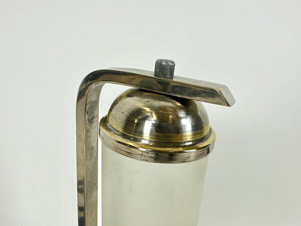 Bauhaus Nickel Plated Tubular Table Lamp From Elma Weimar, 1930s photo buy