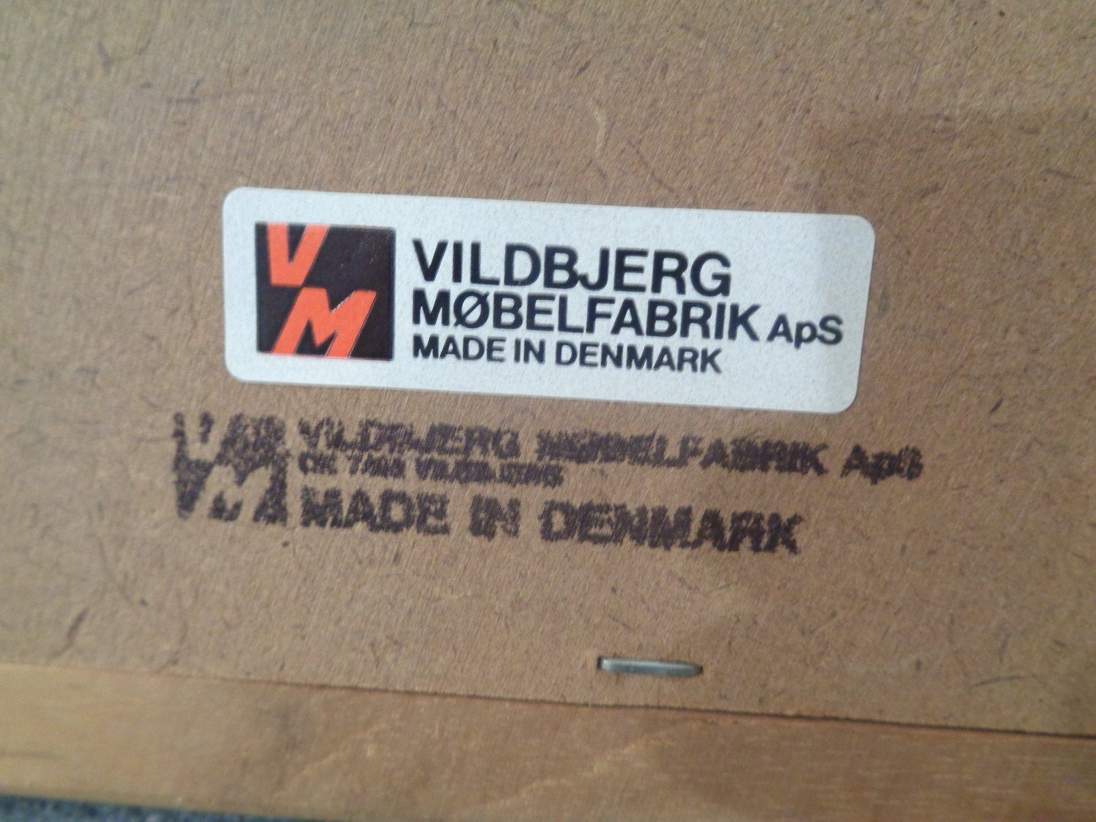 Large Cathedral Teak Mirror By Kai Kristiansen For Vildbjerg Møbelfabrik, Denmark, 1960s photo buy