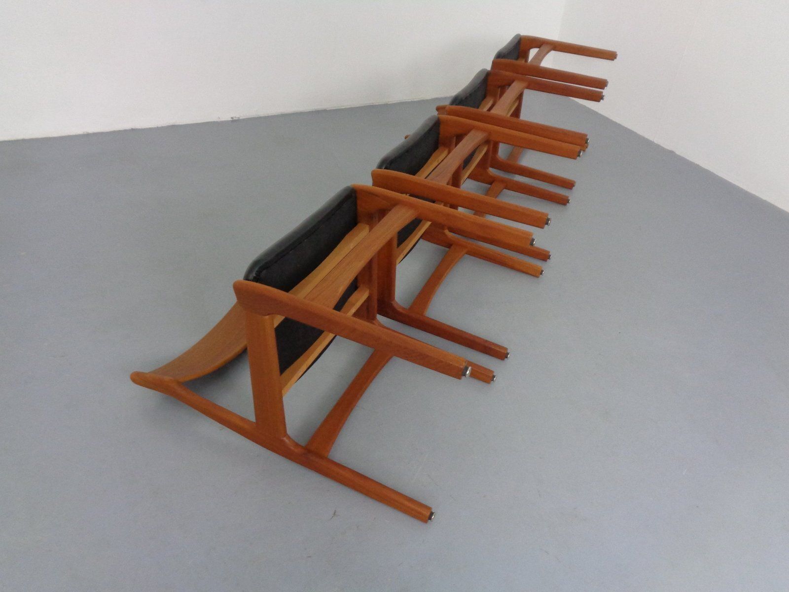 photo for sale Teak Dining Chairs By Erik Buch For Od Møbler, Denmark, 1960s, Set Of 4