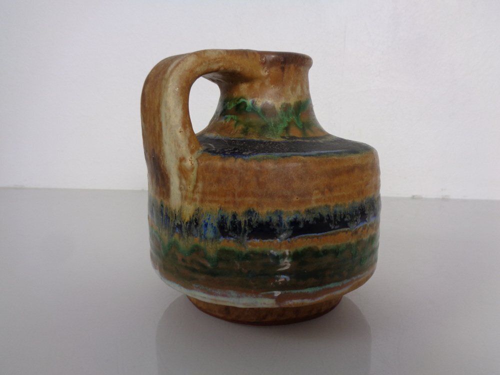 Ceramic G/135 Vase By Fridegart Glatzle For Karlsruher Majolika, Germany, 1970s photo 174.0