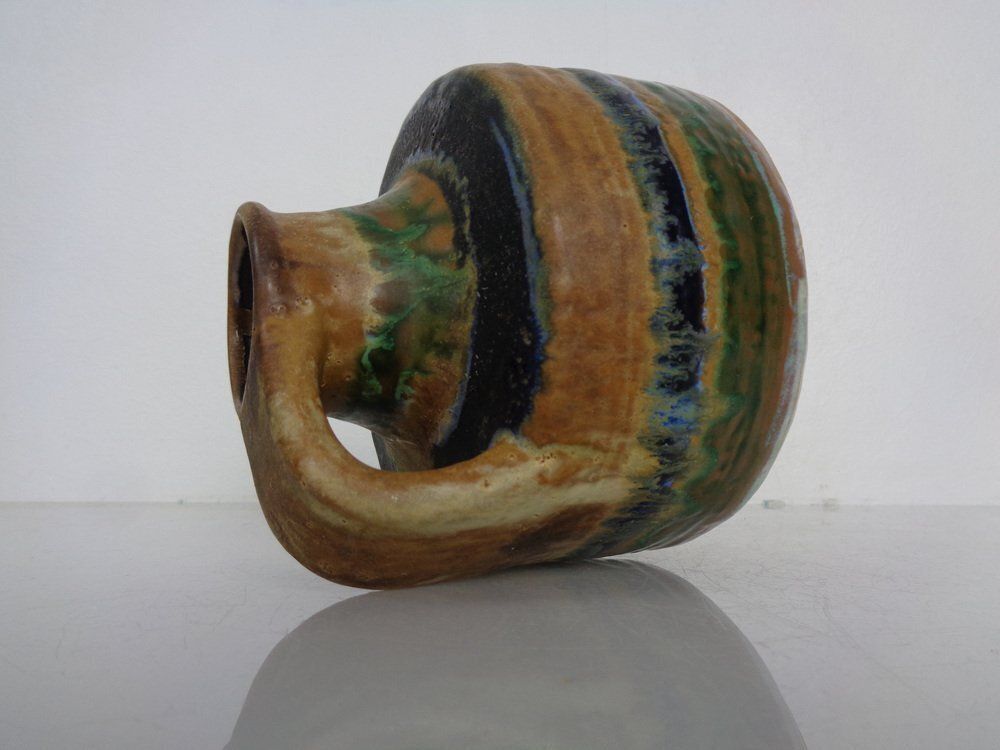 photo for sale Ceramic G/135 Vase By Fridegart Glatzle For Karlsruher Majolika, Germany, 1970s