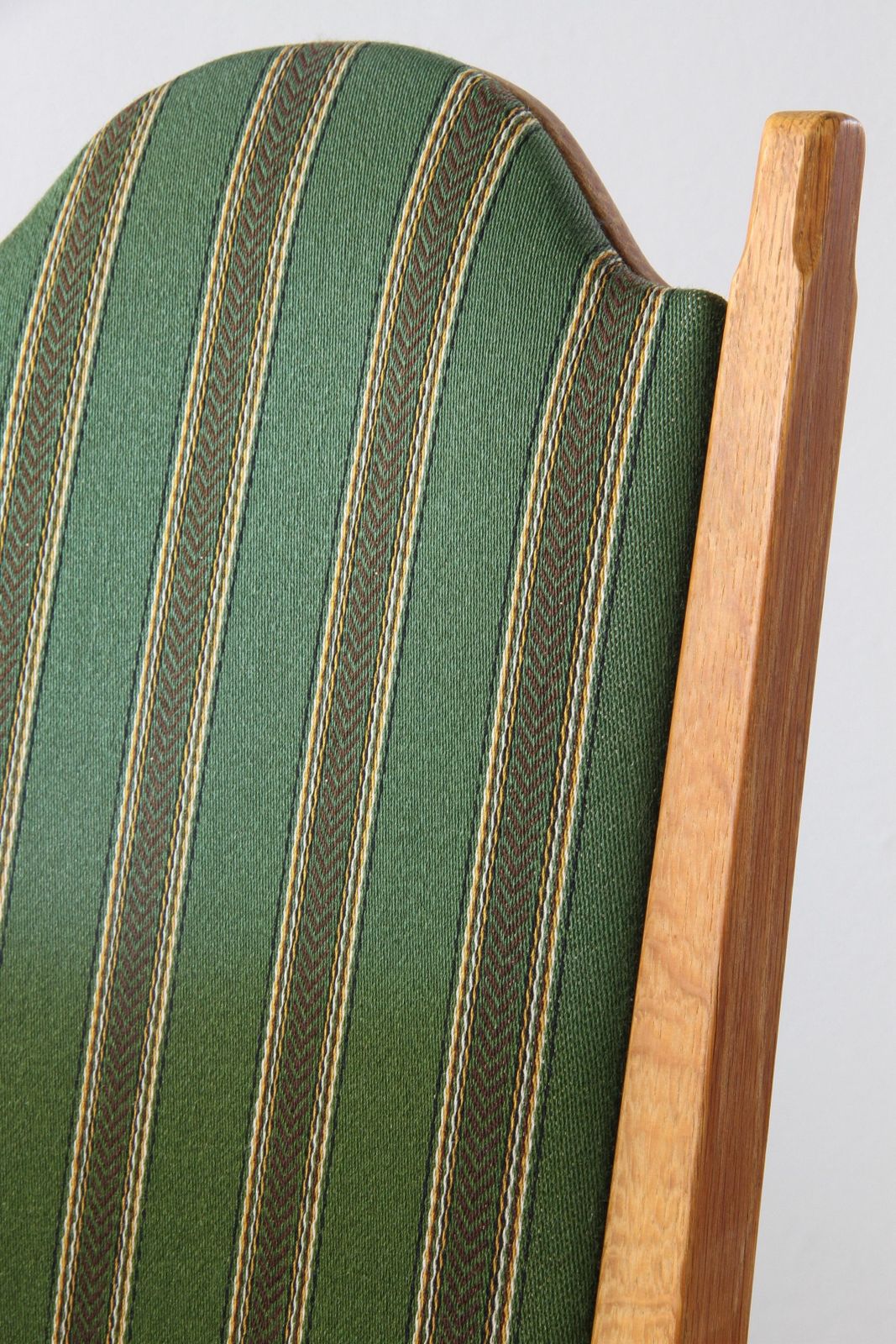 Vintage Danish Oak Dining Chairs, Style Of Henning Kjærnulf, 1960s, Set Of 6 photo vinterior