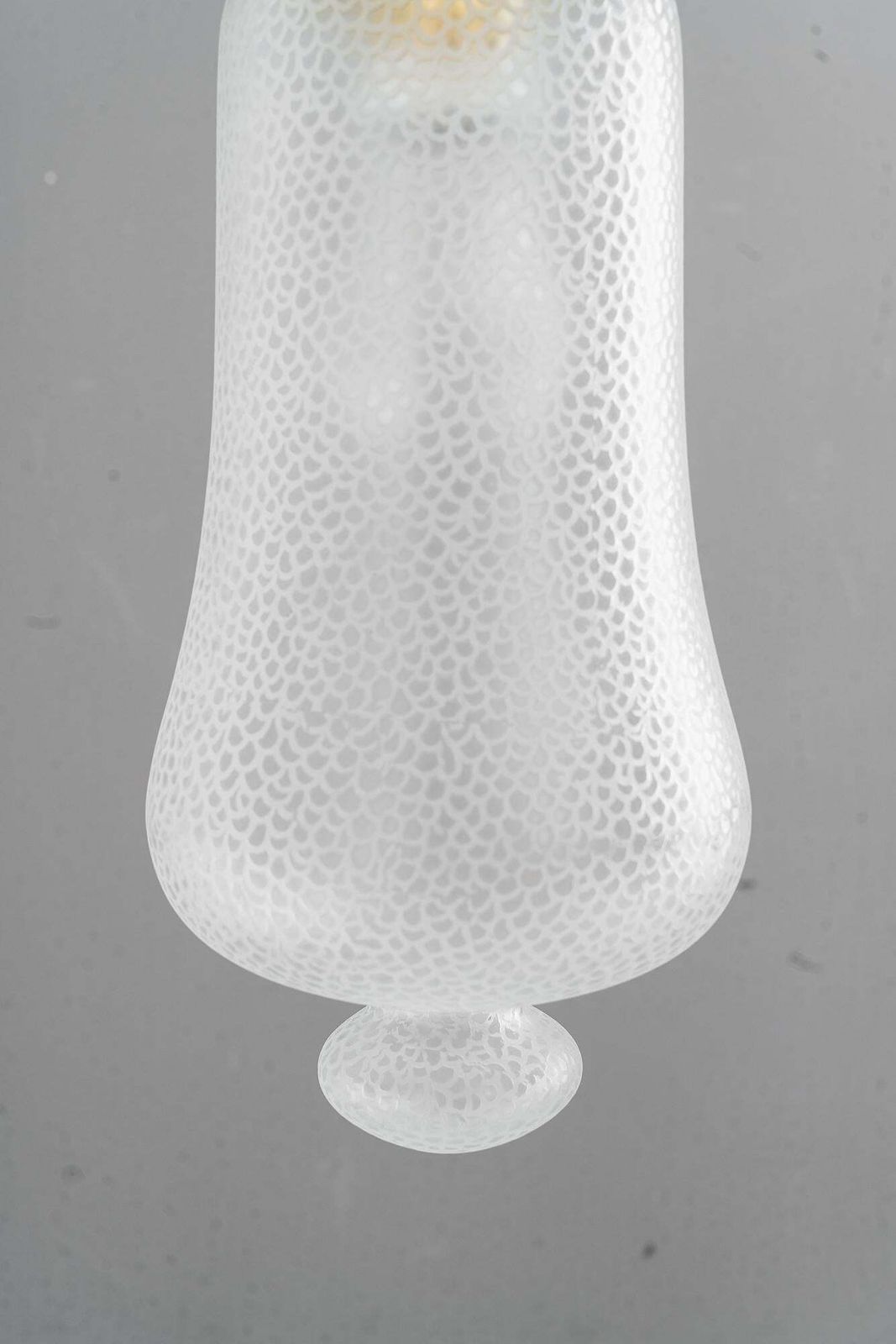 Art Deco Hanging Pendant With Original Glass Shade Vienna Around 1920s photo vinterior