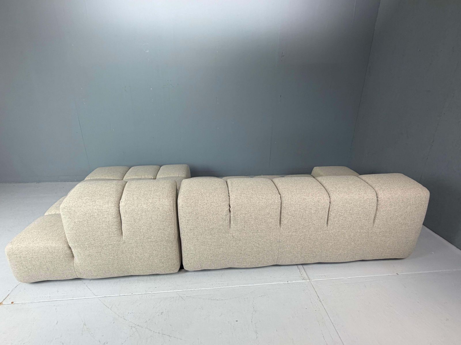 Furniture "Tufty Time" Sofa By Patricia Urquiola For B&B Italia, New Wool Upholstery photo