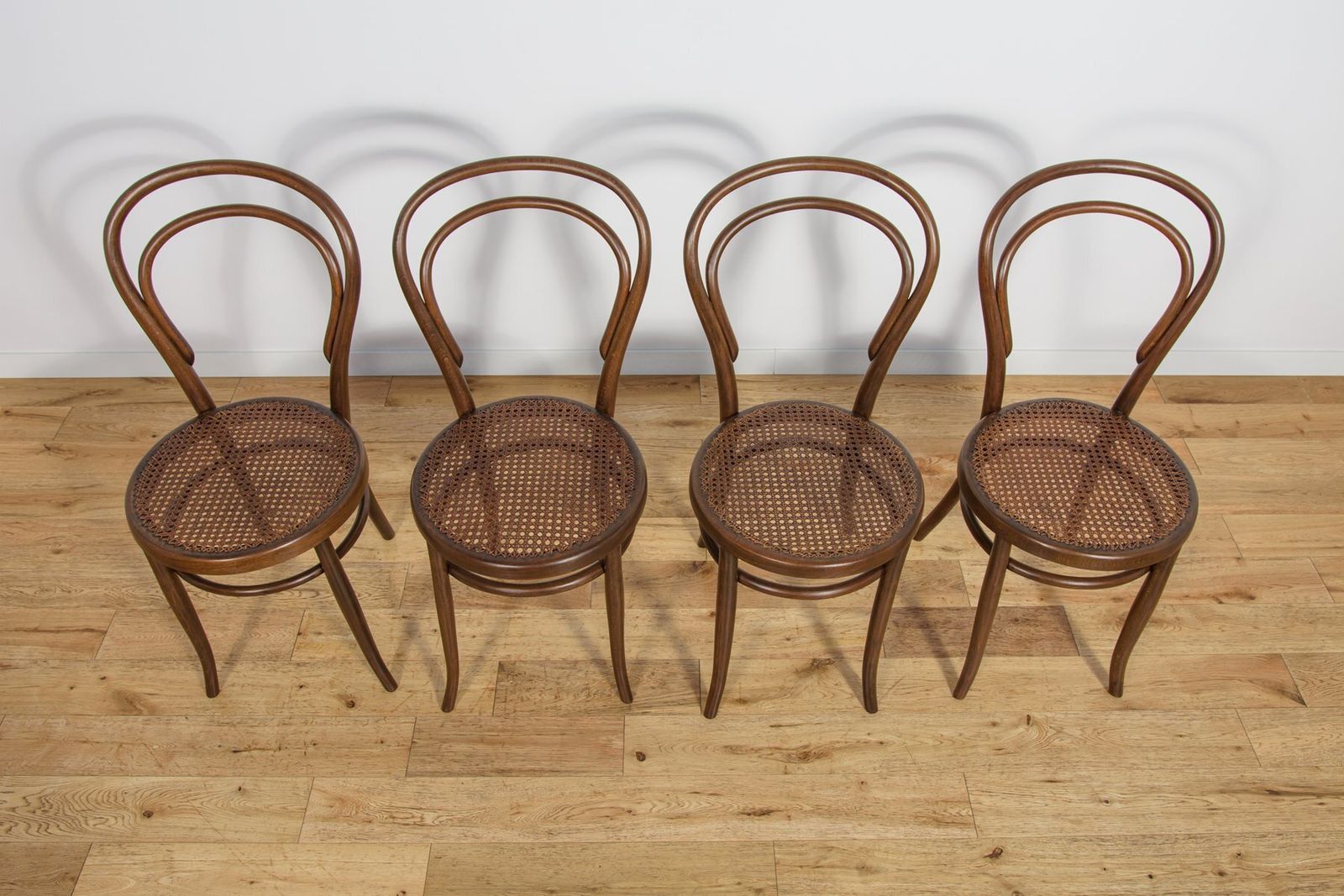 No. 14 Chairs By Michael Thonet For Josef Hoffmann, 1900s, Set Of 4 photo 2344.0