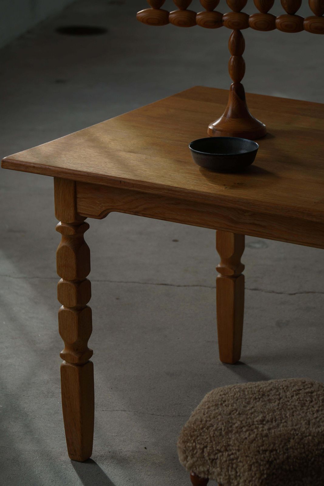 Henning Kjærnulf, Danish Mid Century Modern, Rectangular Oak Dining Table, 1960s photo buy