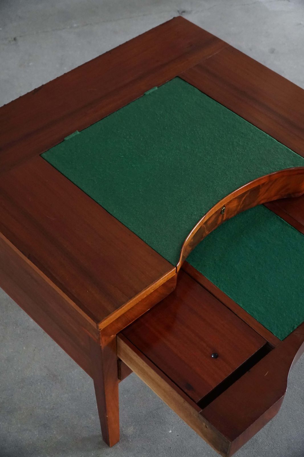 photo furniture Antique Custommade Writing Desk In Mahogany, Danish Cabinetmaker, Early 1900s
