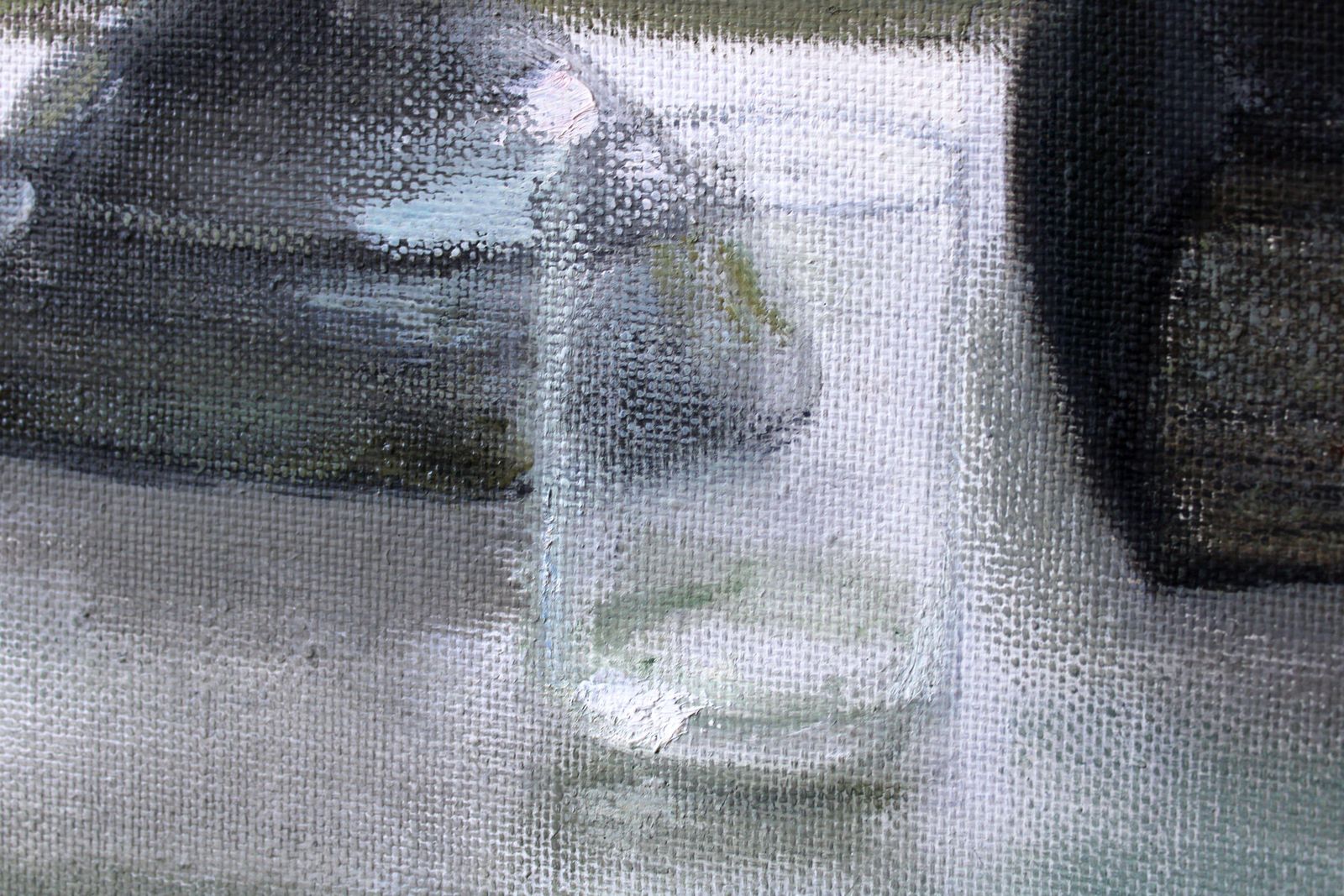 Imants Vecozolsstill Life With Lamp. Oil On Canvas. 59x50 Cm2010 photo vinterior