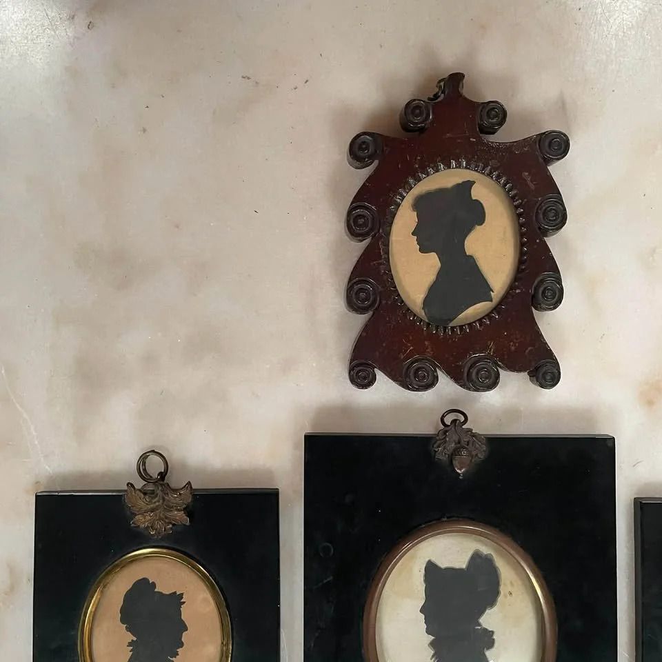 Victorian Family Portrait Silhouette Collection photo 400.0