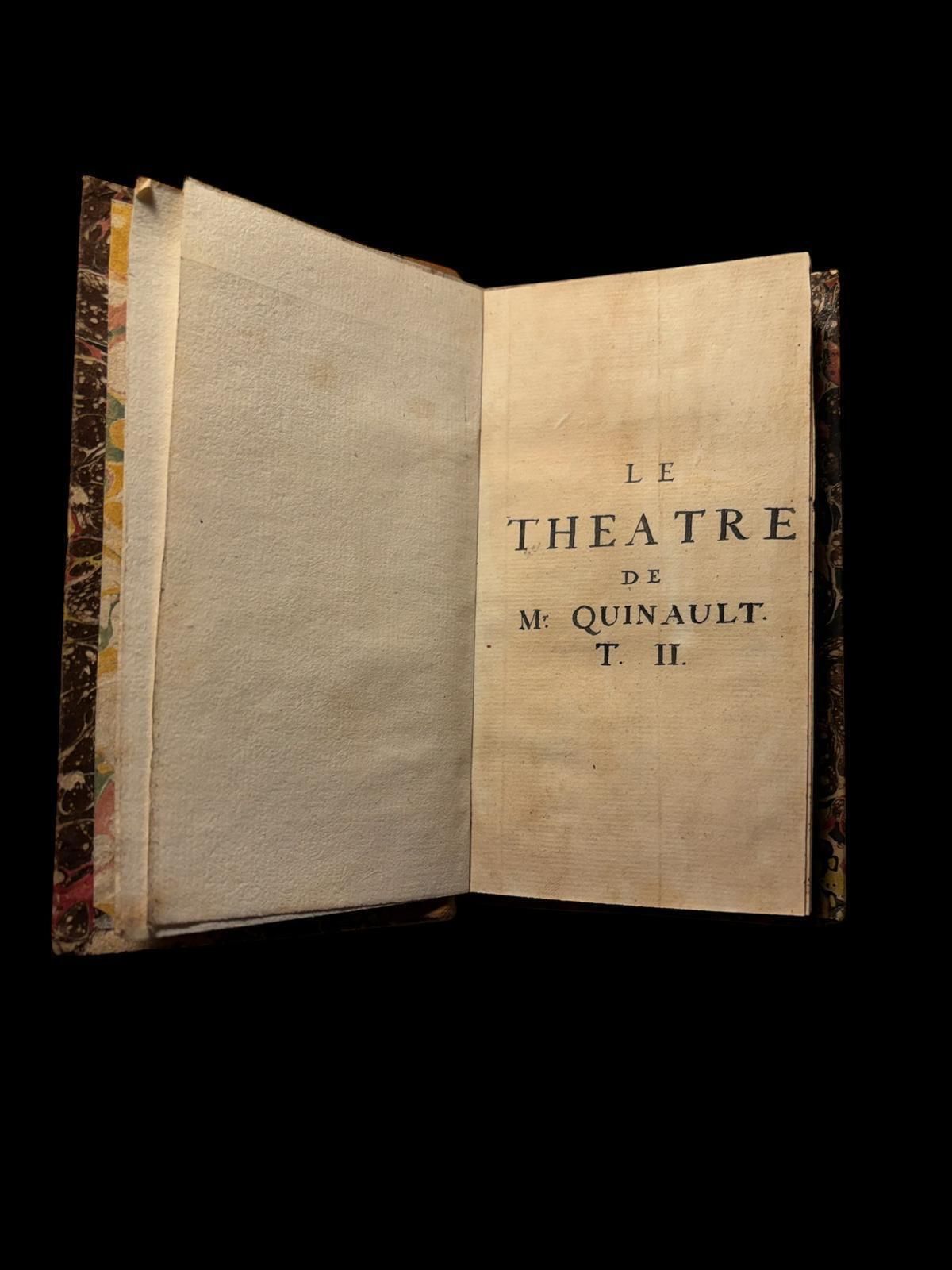 photo for sale Quinault   Le Théâtre De M. Quinault   Tome Second   Amsterdam, 1715   Illustrat