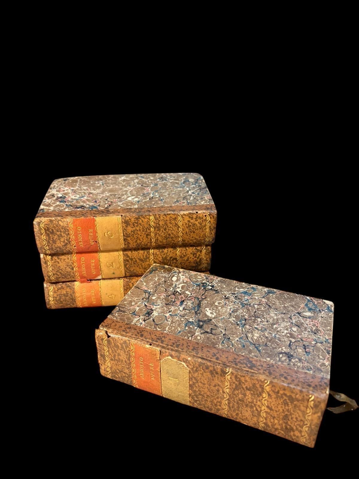 Lodovico Ariosto   Works   Complete 4 Volume Set   Bassano, 1792 photo 851.0
