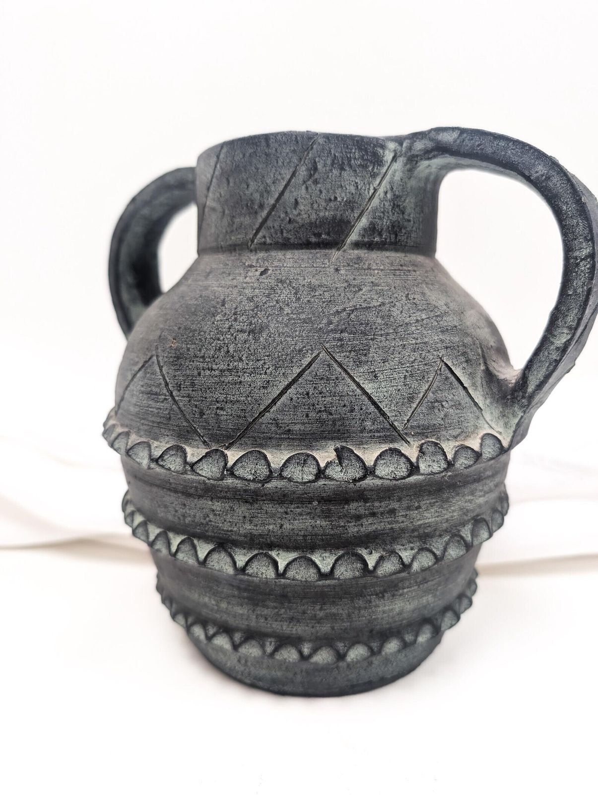Mid Century Terracotta Vase From Partenon Manufacture, Spain, Brutalist Movement 1950/1970s photo Home Decor