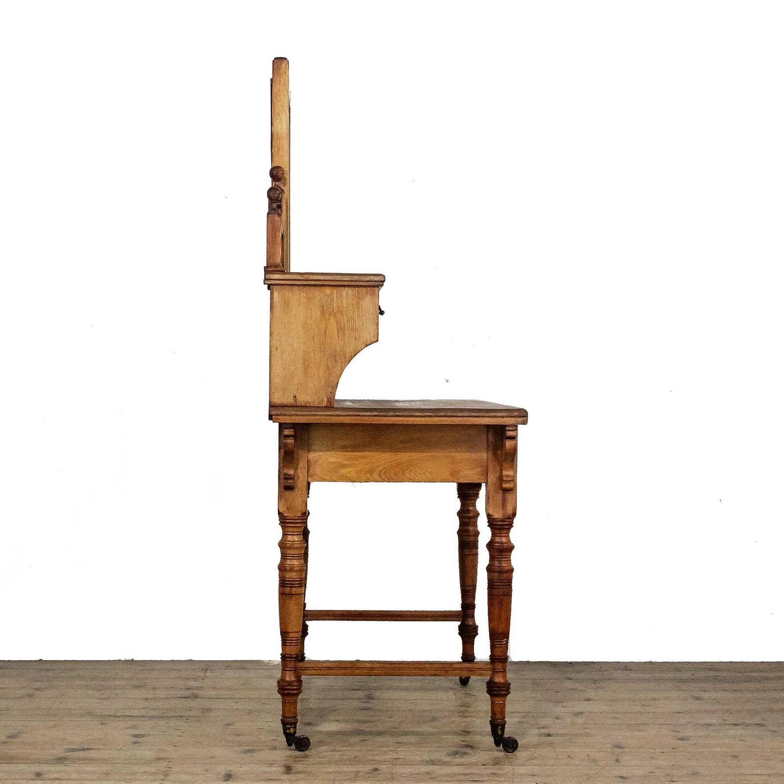 Antique Edwardian Pine Dressing Table | Dressing Room Furniture | Antique Storage | Dresser Tables (M 6686) photo vinterior