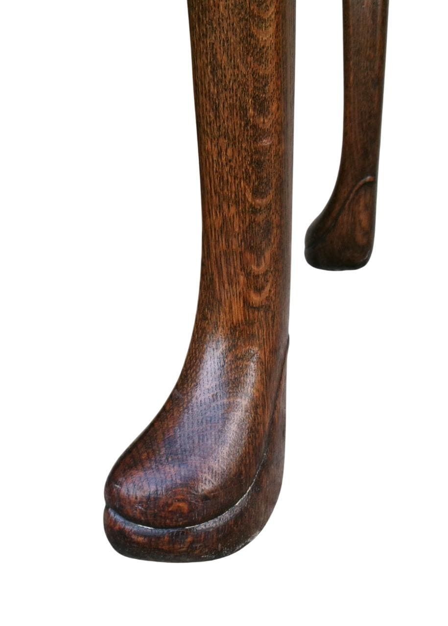 Rare Whytock & Reid Console Table, Antique Scottish Luxury Furniture, Ash Wood Desk photo vintage