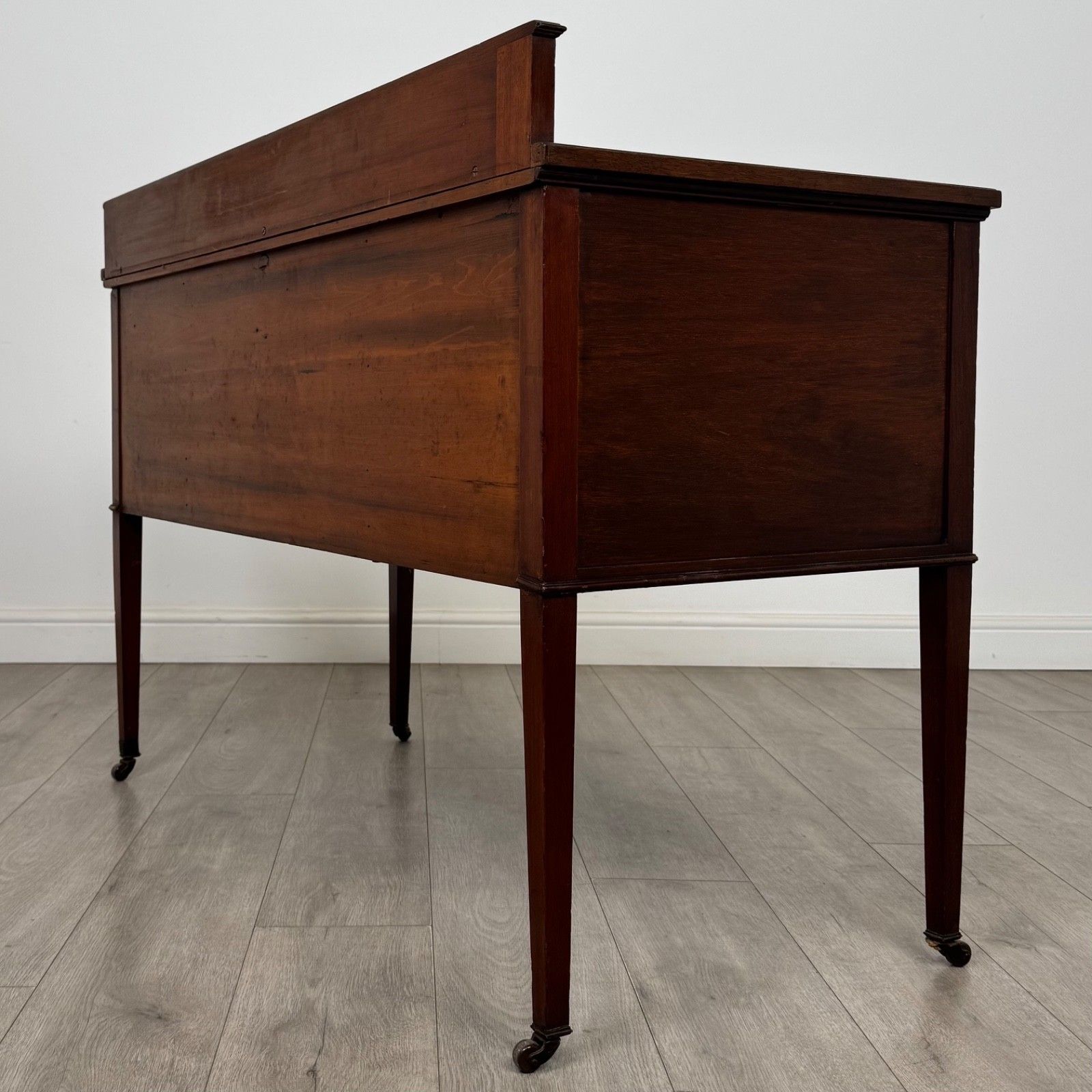 Antique 20th Century Edwardian Writing Table In Mahogany ( Af 5227 ) photo buy