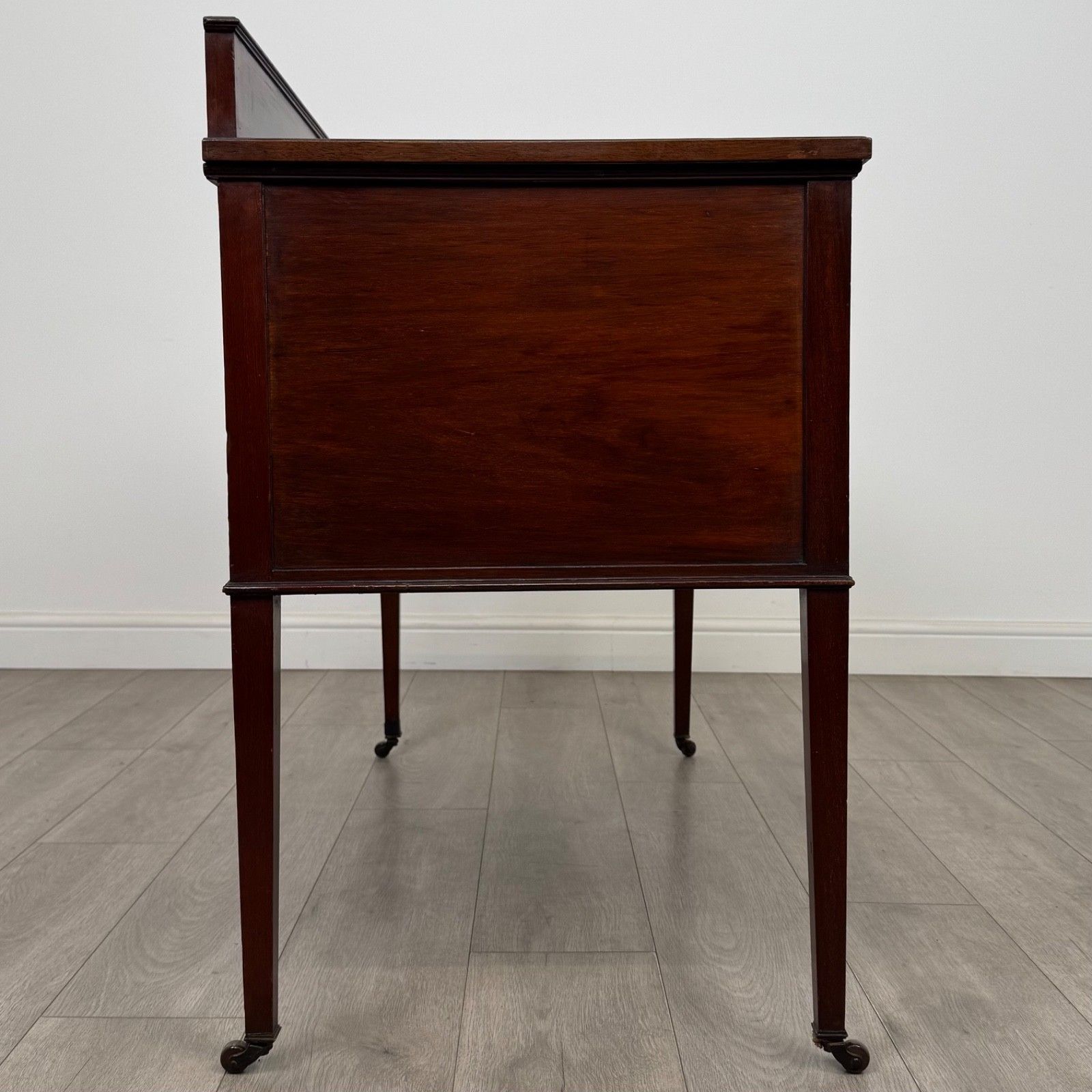 Antique 20th Century Edwardian Writing Table In Mahogany ( Af 5227 ) photo vintage