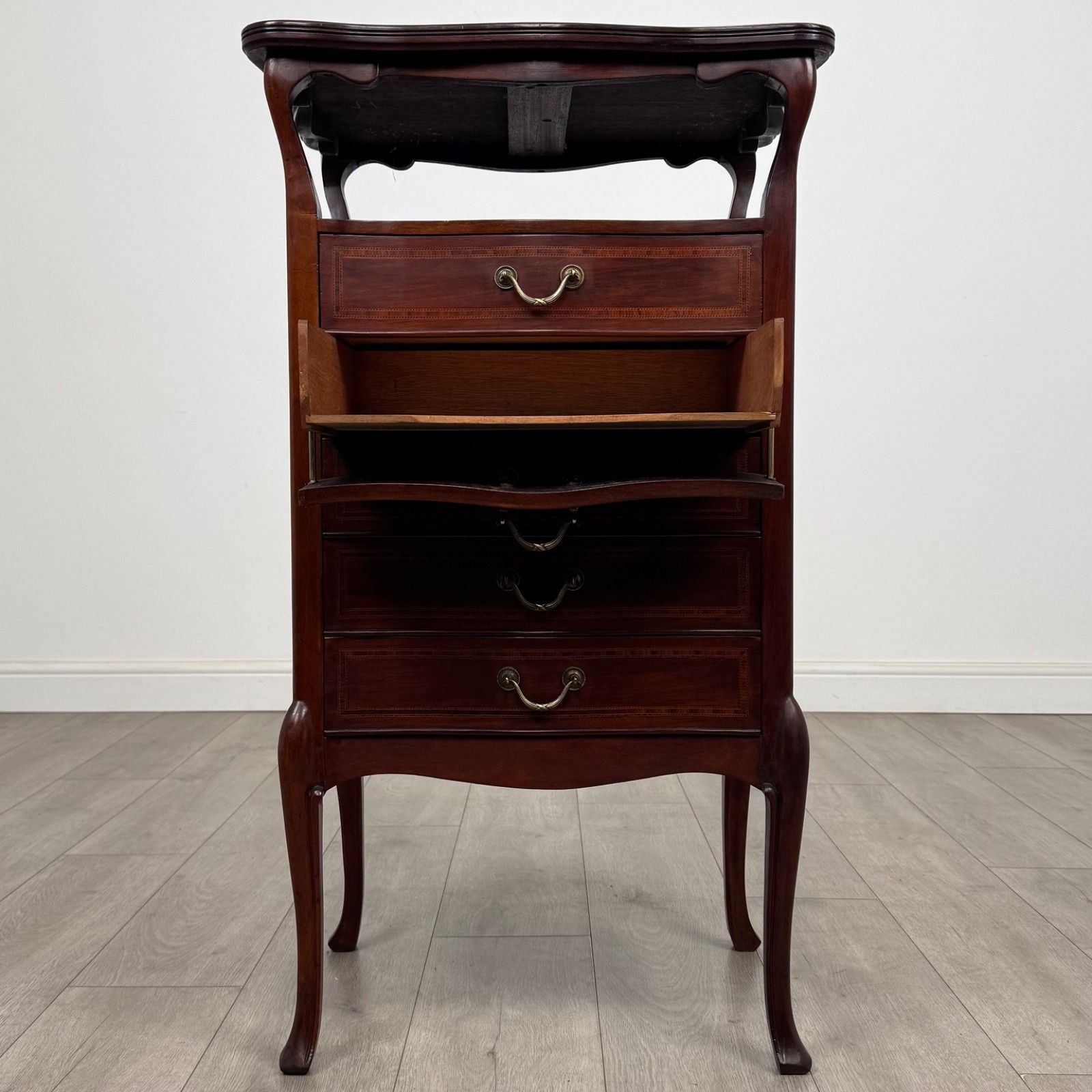 Antique 20th Century Edwardian Cabinet In Mahogany ( Af 5256 ) photo furniture