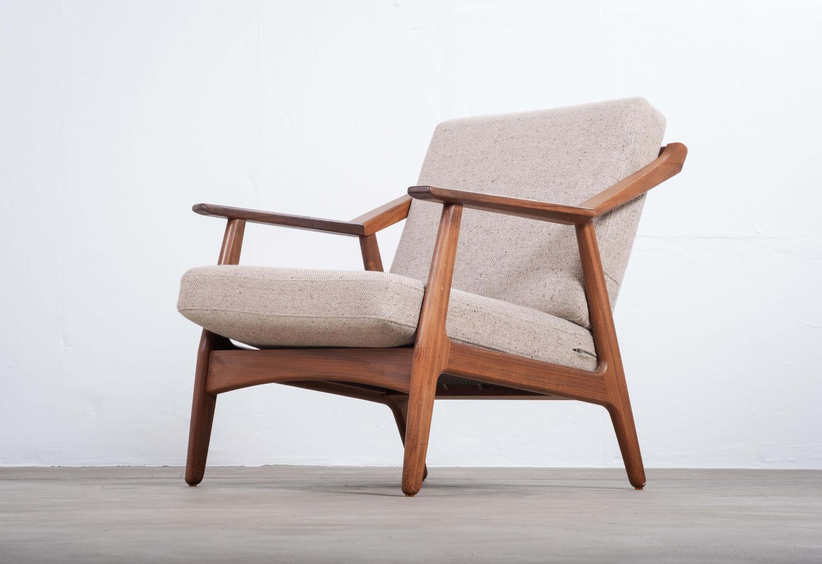 Furniture Teak Lounge Chairs By H. Brockmann Petersen For Randers Møbelfabrik, 1960s photo