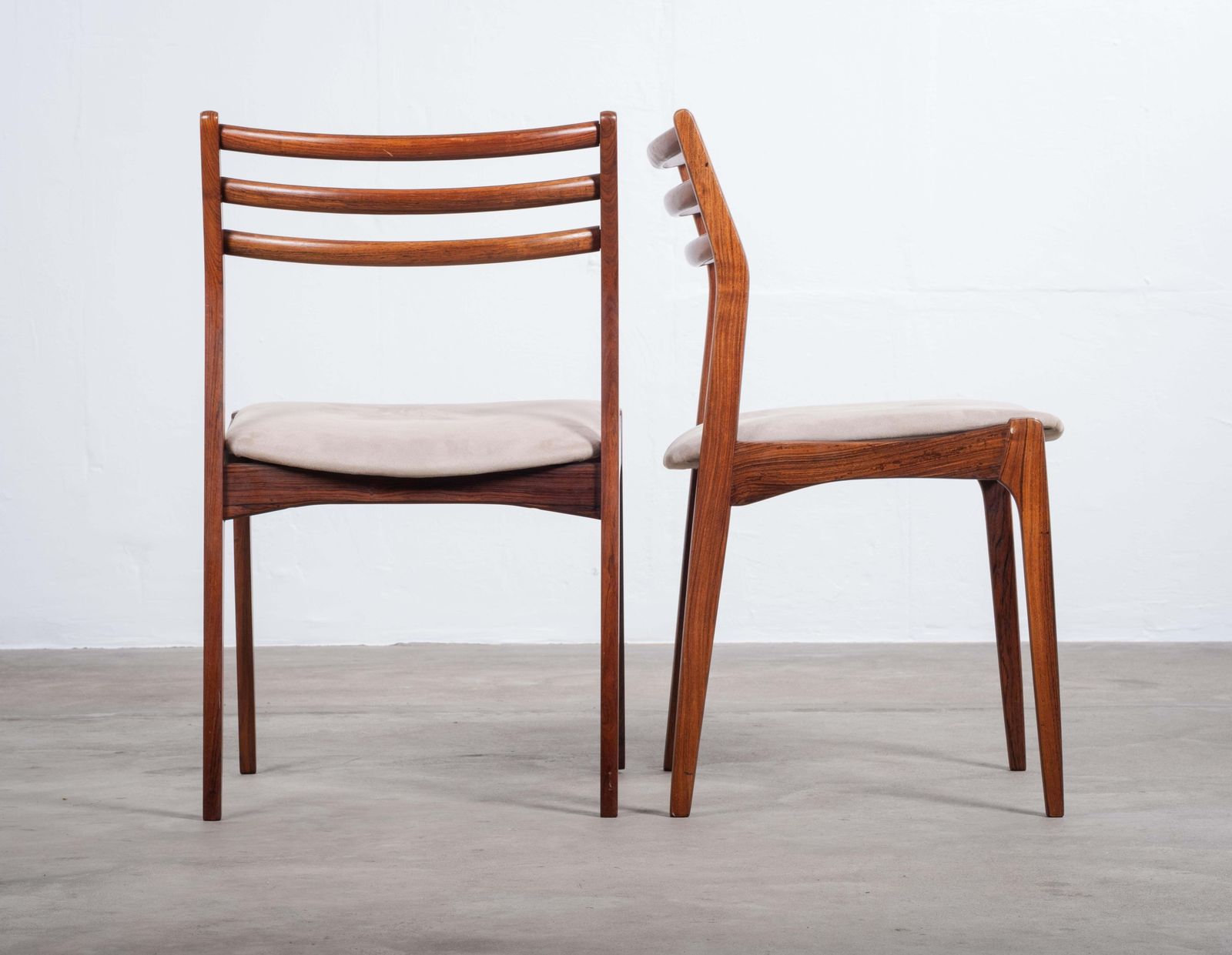 Rosewood Dining Chairs By Vestervig Eriksen For Brdr. Tromborg, Denmark, 1960s photo buy