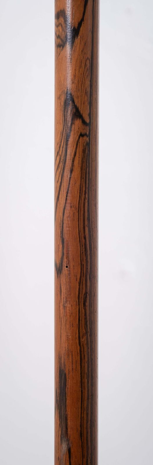 photo for sale Danish 1960s Three Arm Floor Lamp In Rosewood And Brass