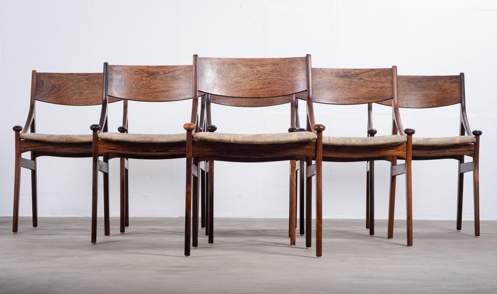 Eetkamerstoelen In Palissanderhout Van Vestervig Eriksen Voor Brdr. Tromborg, Jaren 1960 photo Meubels