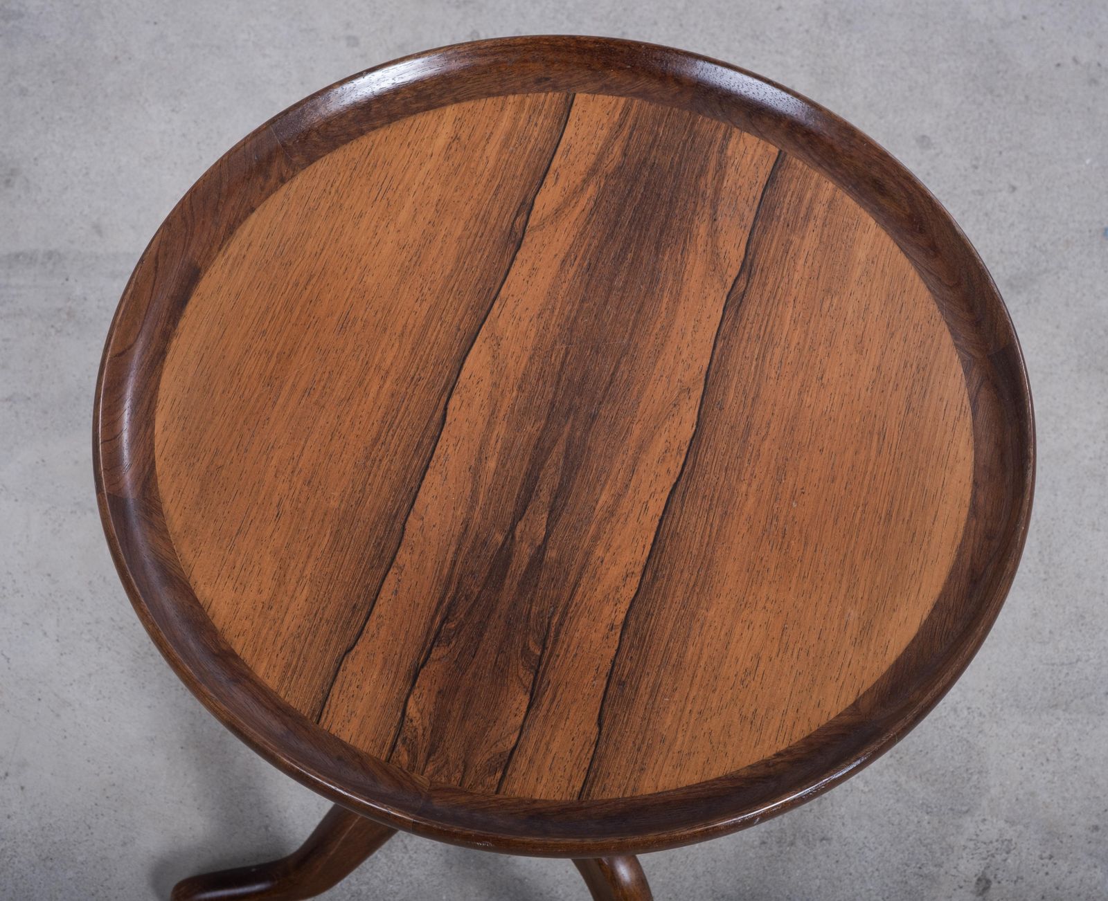 Pair Of Anton Kildeberg Mid Century Rosewood Side Tables, 1960s photo buy