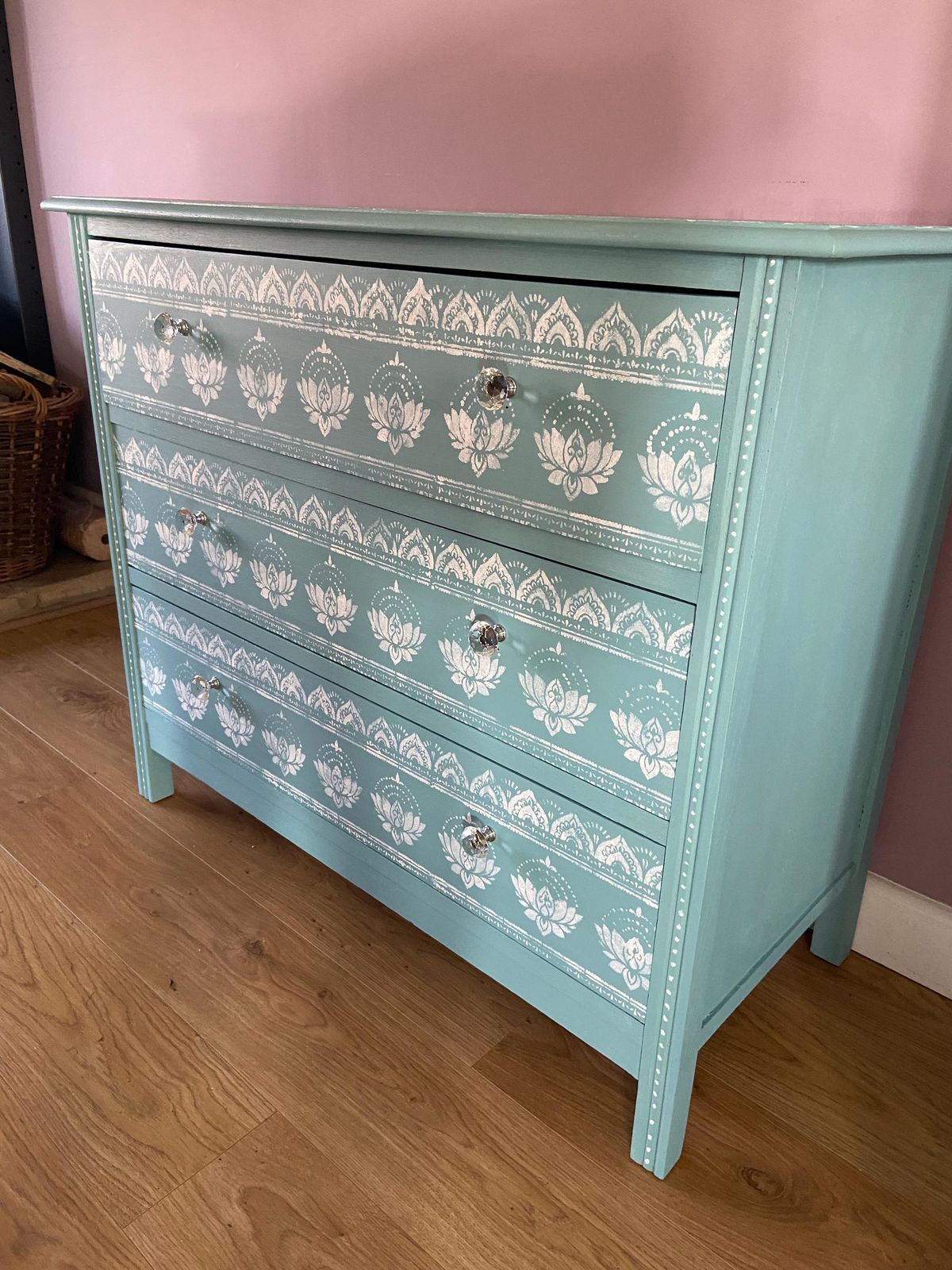 Mid Century Painted Chest Of Draws photo vinterior