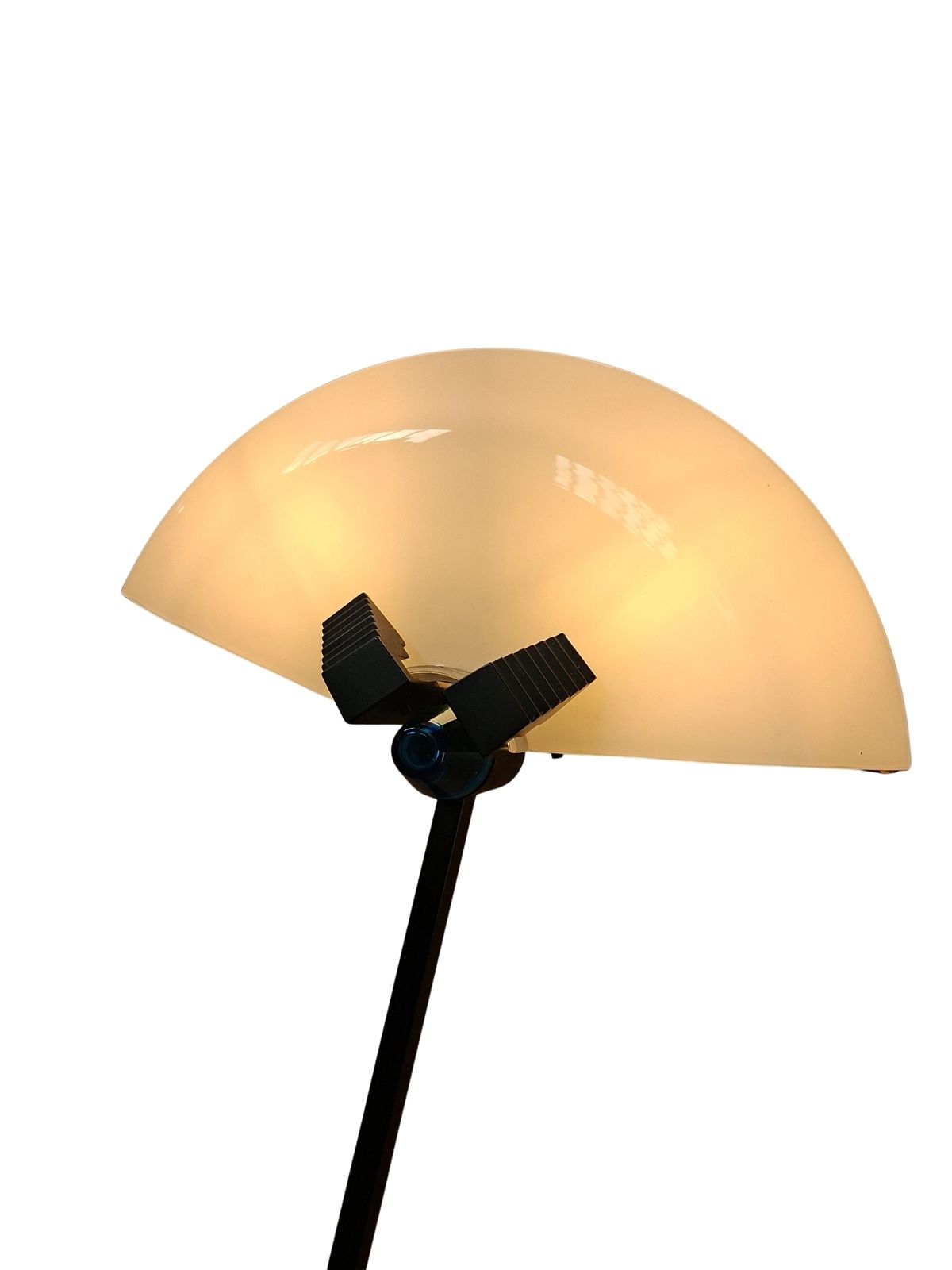 Lampada Da Terra Anni 70 In Ferro E Vetro Di Murano Design Industriale photo furniture