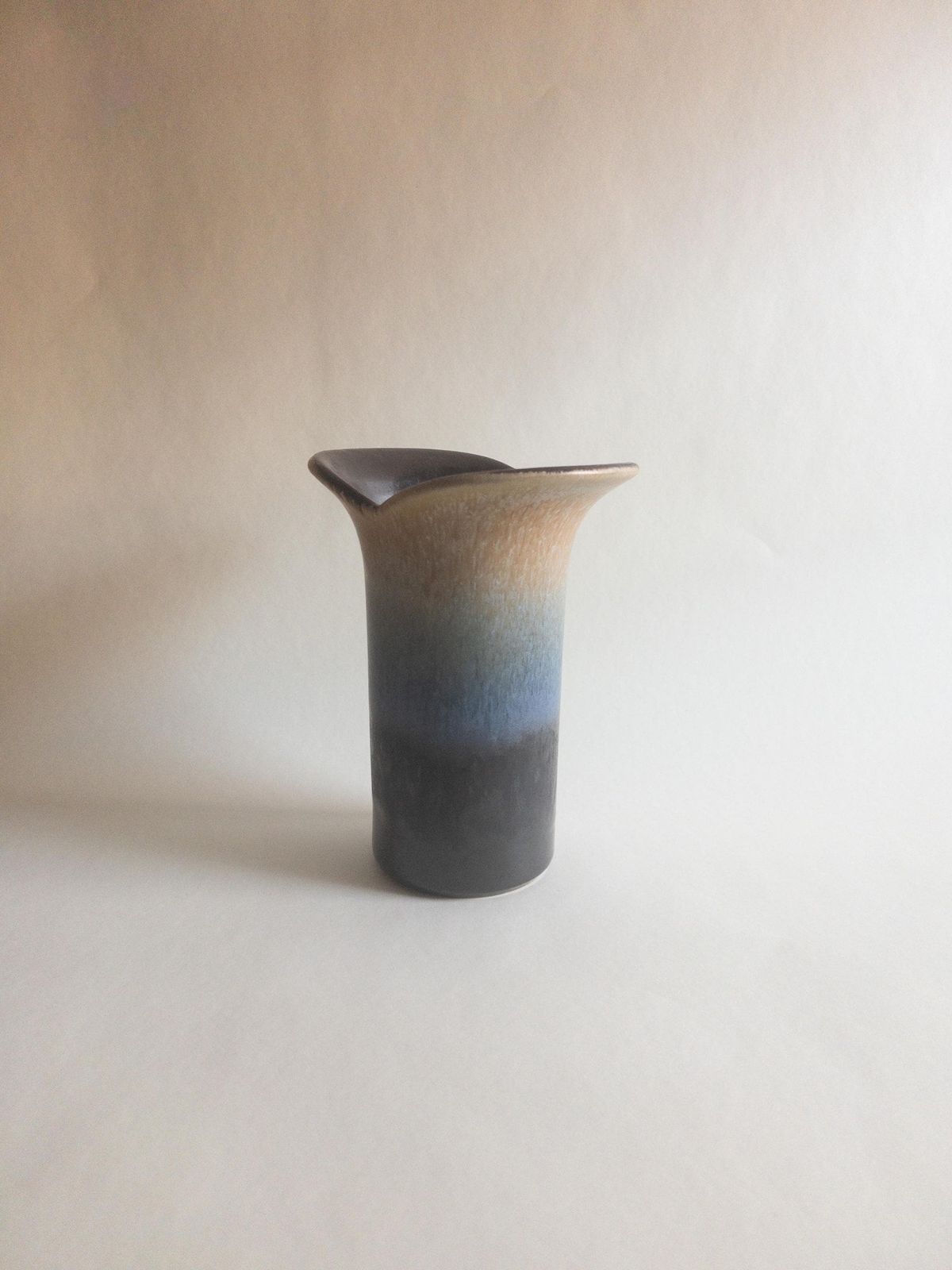 Marzi And Remy Vase: Mid Century West German Blue Ceramic Collectible photo Home Decor