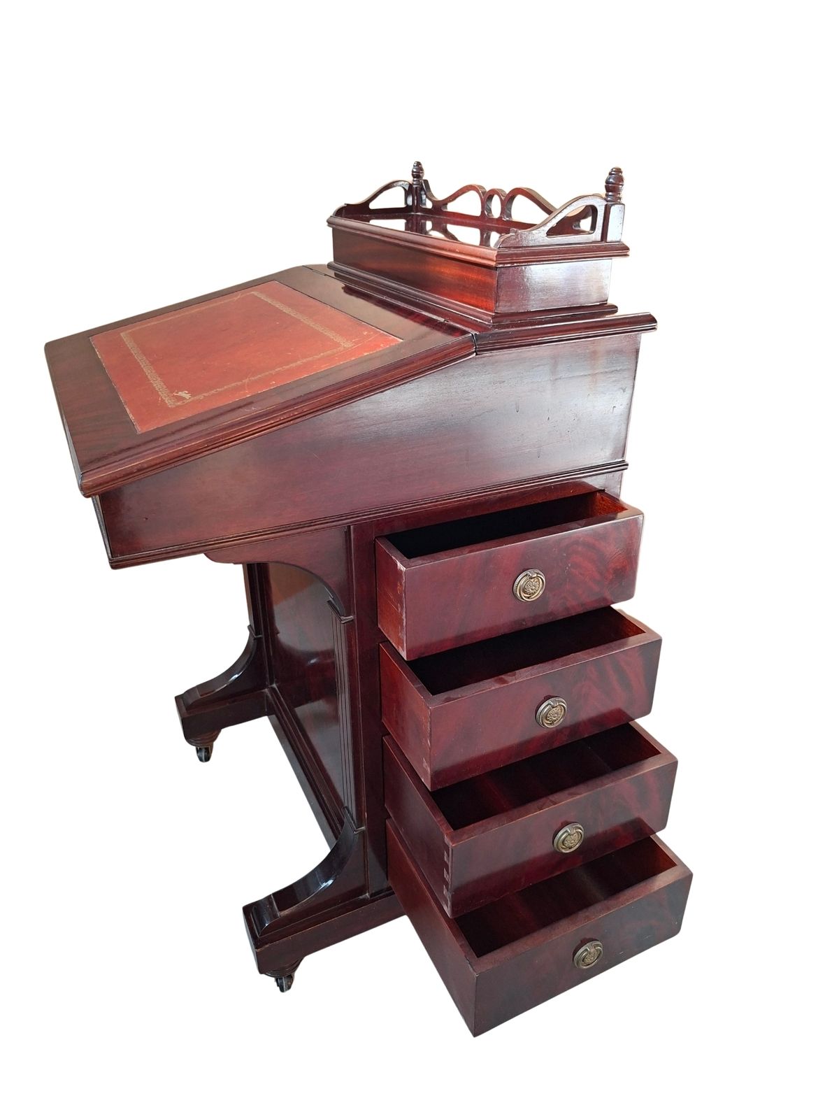 Elegante Scrittoio "Davenport" In Mogano photo buy