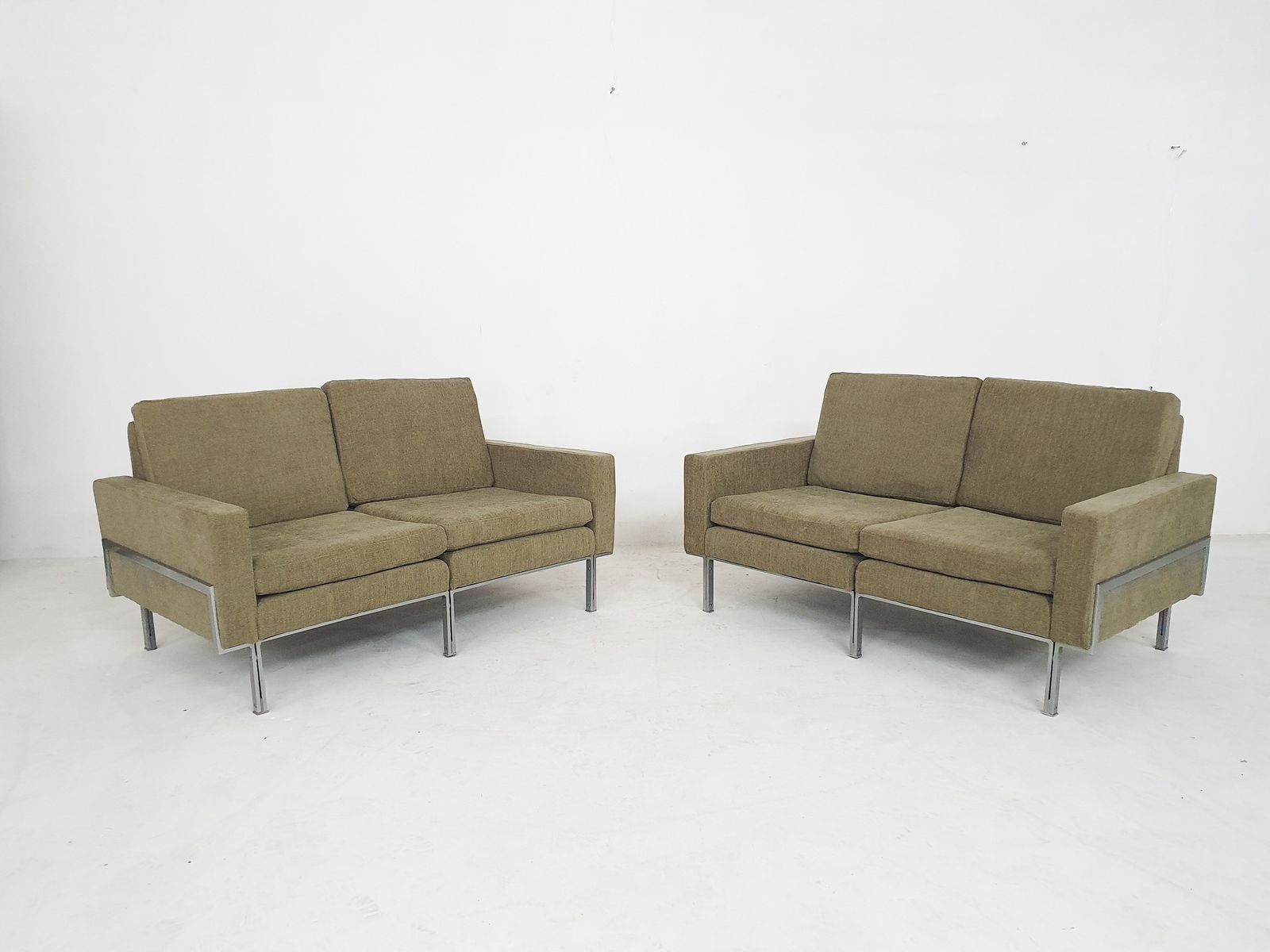 Modulaire 4 Zitsbank, Toegeschreven Aan Florence Knoll, Duitsland, Ca. Jaren 1960 photo 1956.0
