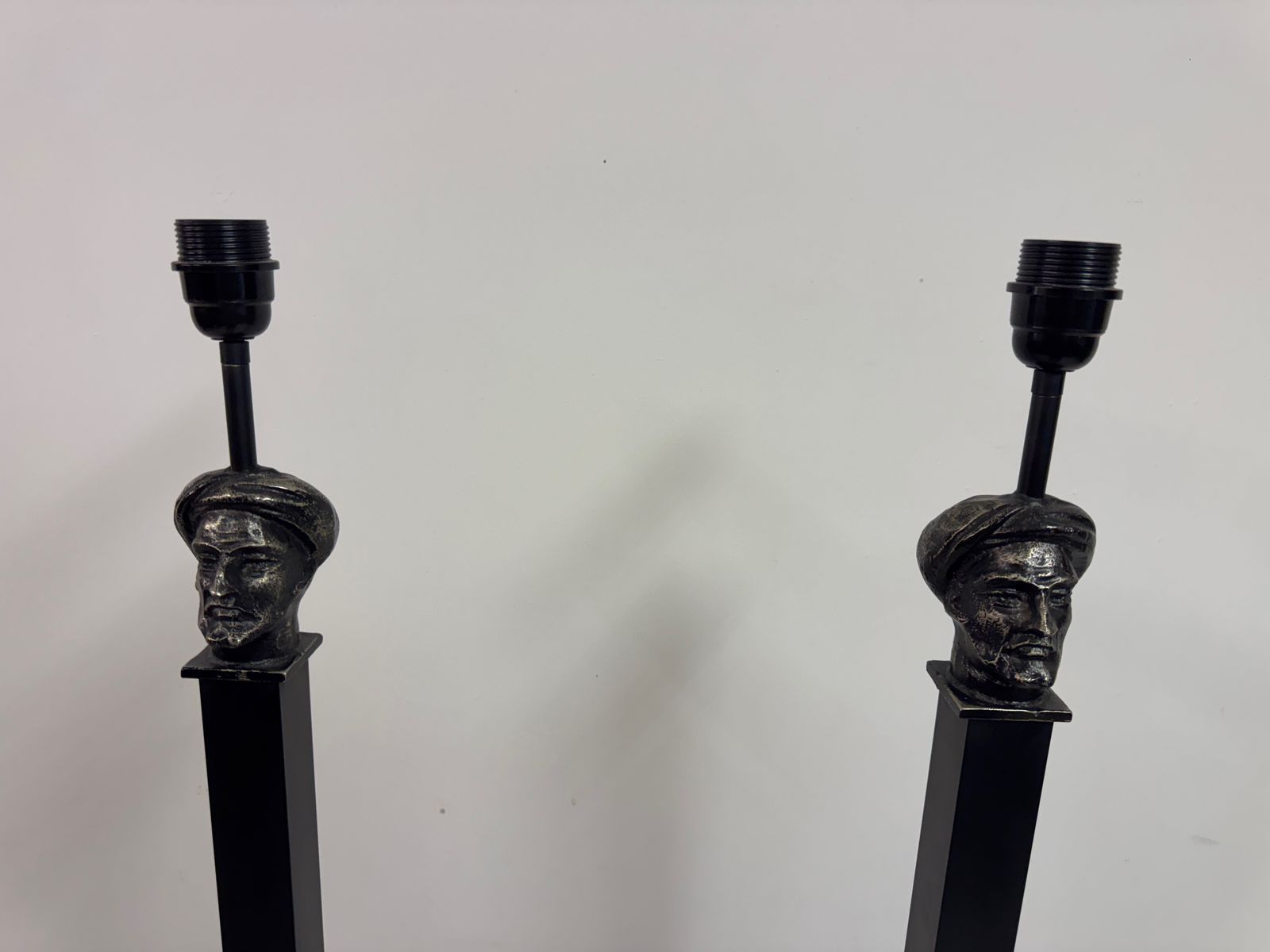 Pair Of Sculptural Floor Lamps By Aimé Cécil For Les Héritiers photo 895.0
