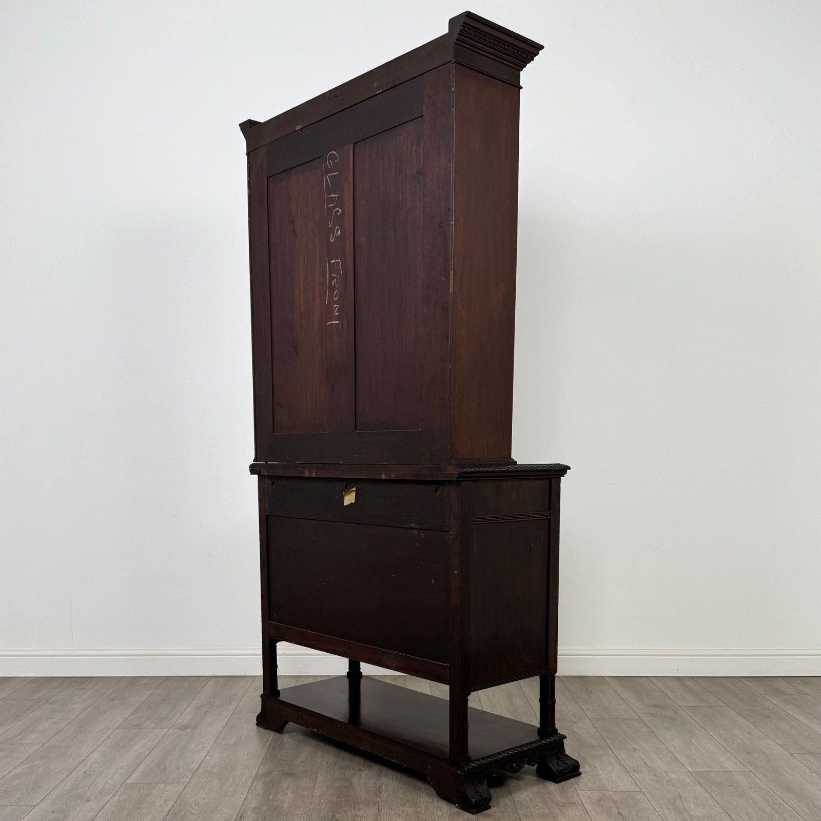 Antique 19th Century Mahogany Display Cabinet By Maple & Co ( Af 5268 ) photo vintage
