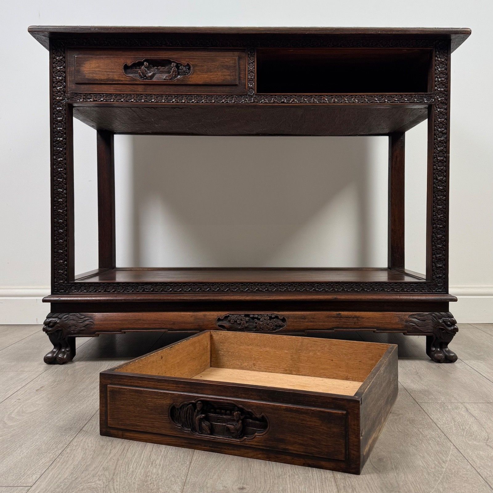 photo for sale Antique 20th Century Fine Quality Chinese Cabinet In Rosewood ( Af 5258 )