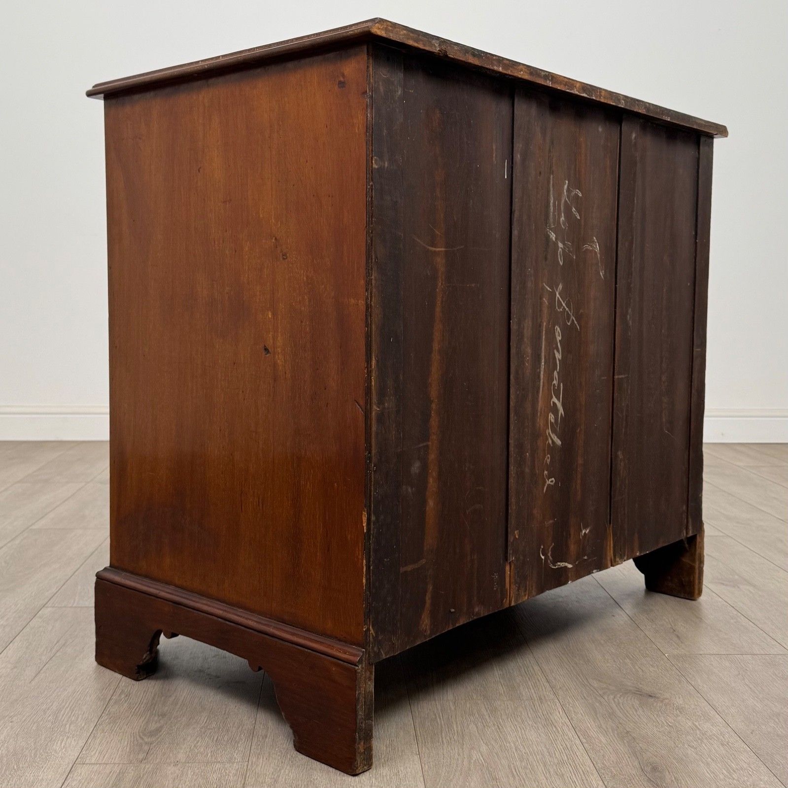 Antique 18th Century Georgian Mahogany Chest Of Drawers ( Af 5311 ) photo Furniture