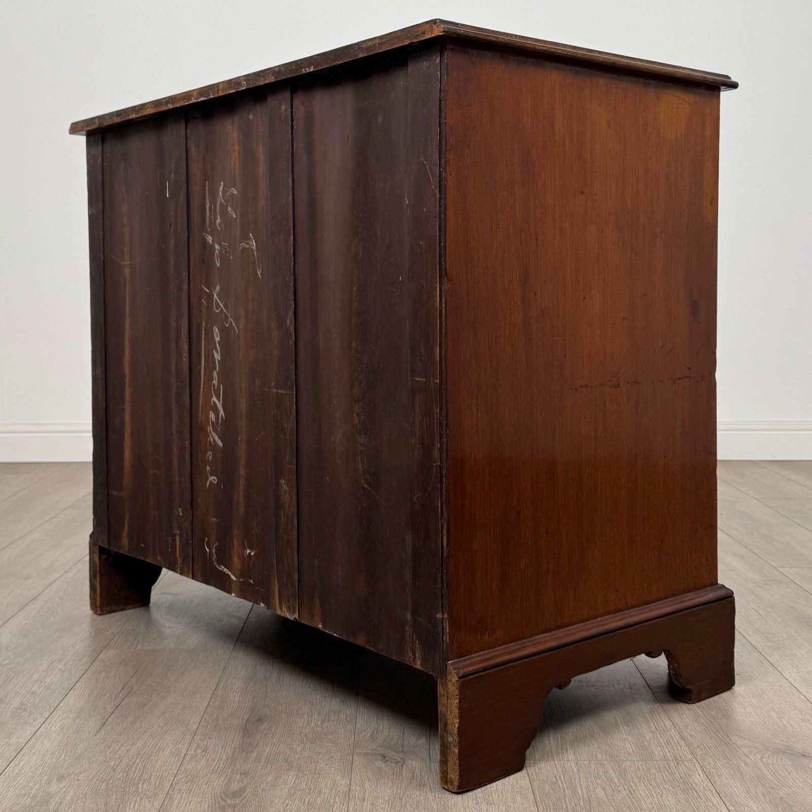 Antique 18th Century Georgian Mahogany Chest Of Drawers ( Af 5311 ) photo vinterior