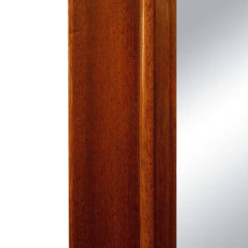 1950s Mid Century Wooden Frame With Mirror photo for sale