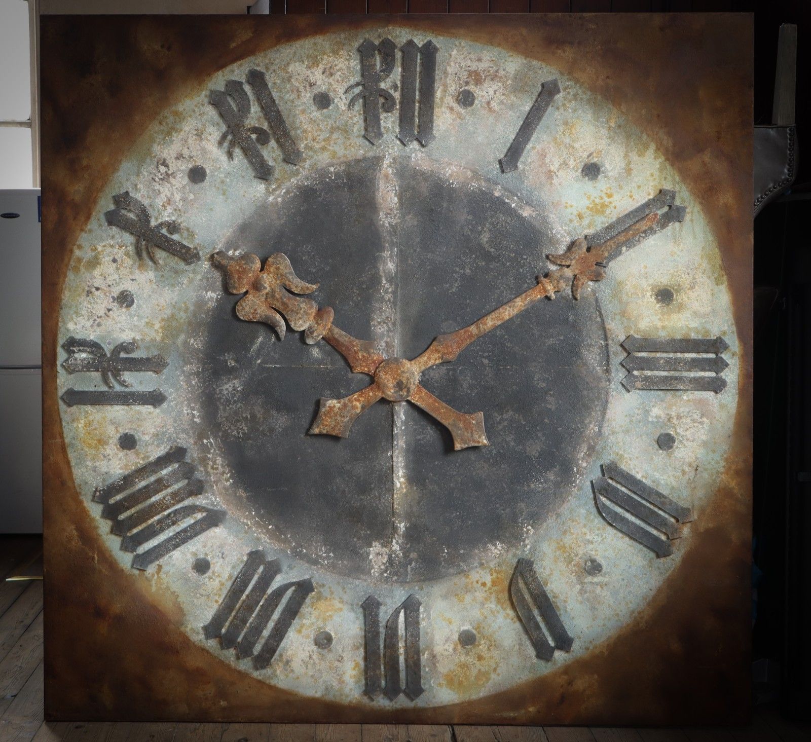 Stunning Timothy Oulton London "Fulham" Garden Or Indoor Wall Art Clock Gothic🚚 photo 1400.0